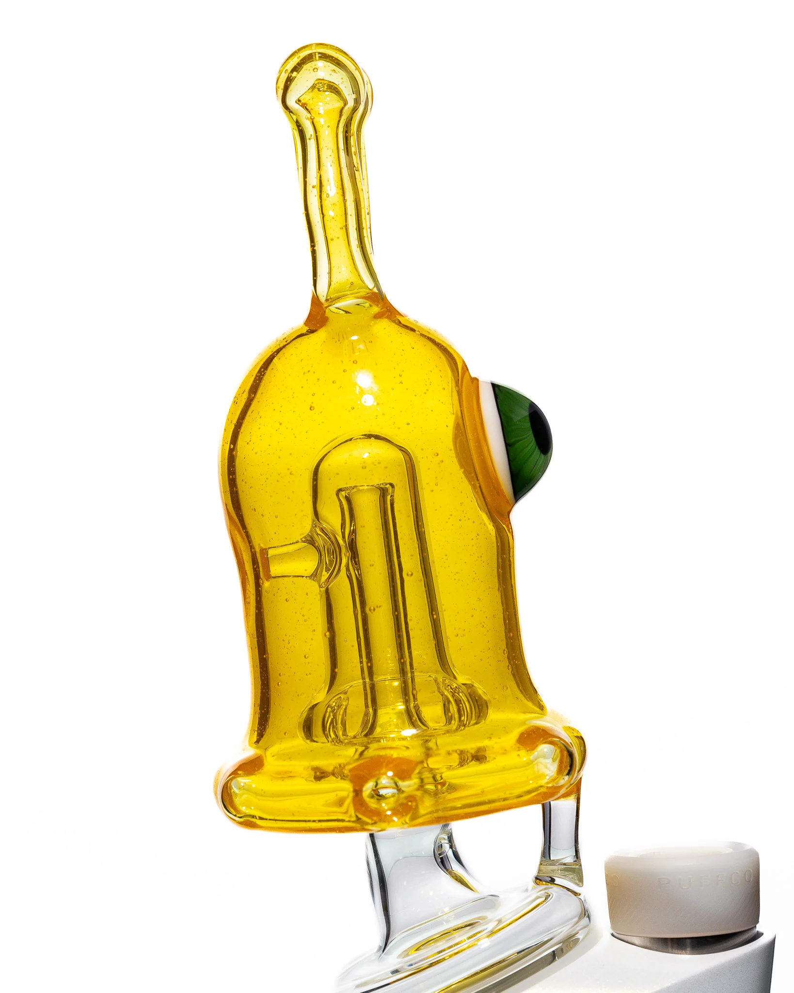 Drewbie Glass - Sluggo Puffco Top - Yellow - Image 5