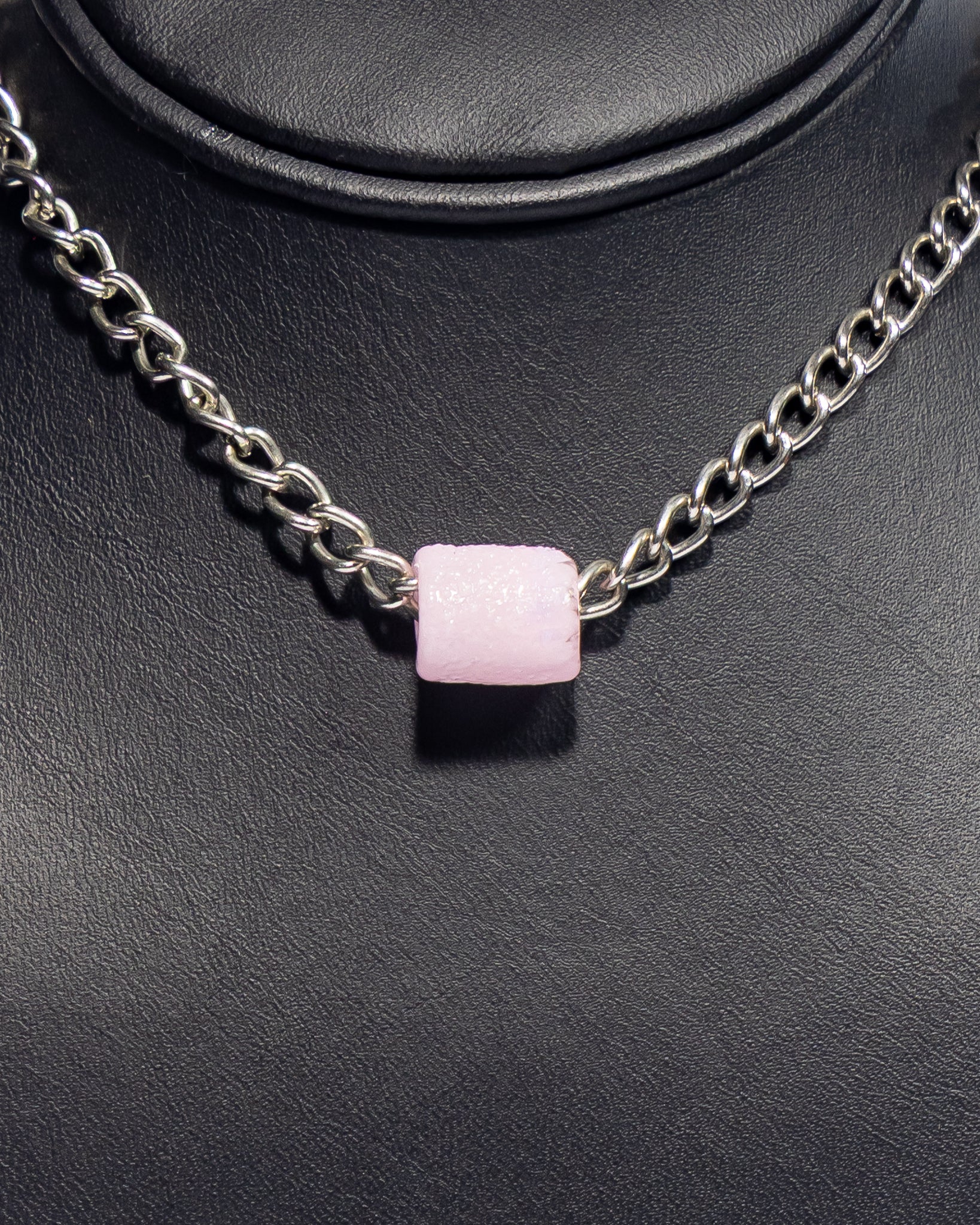 Emperial Glass - Pink Candy Pendant - Image 2