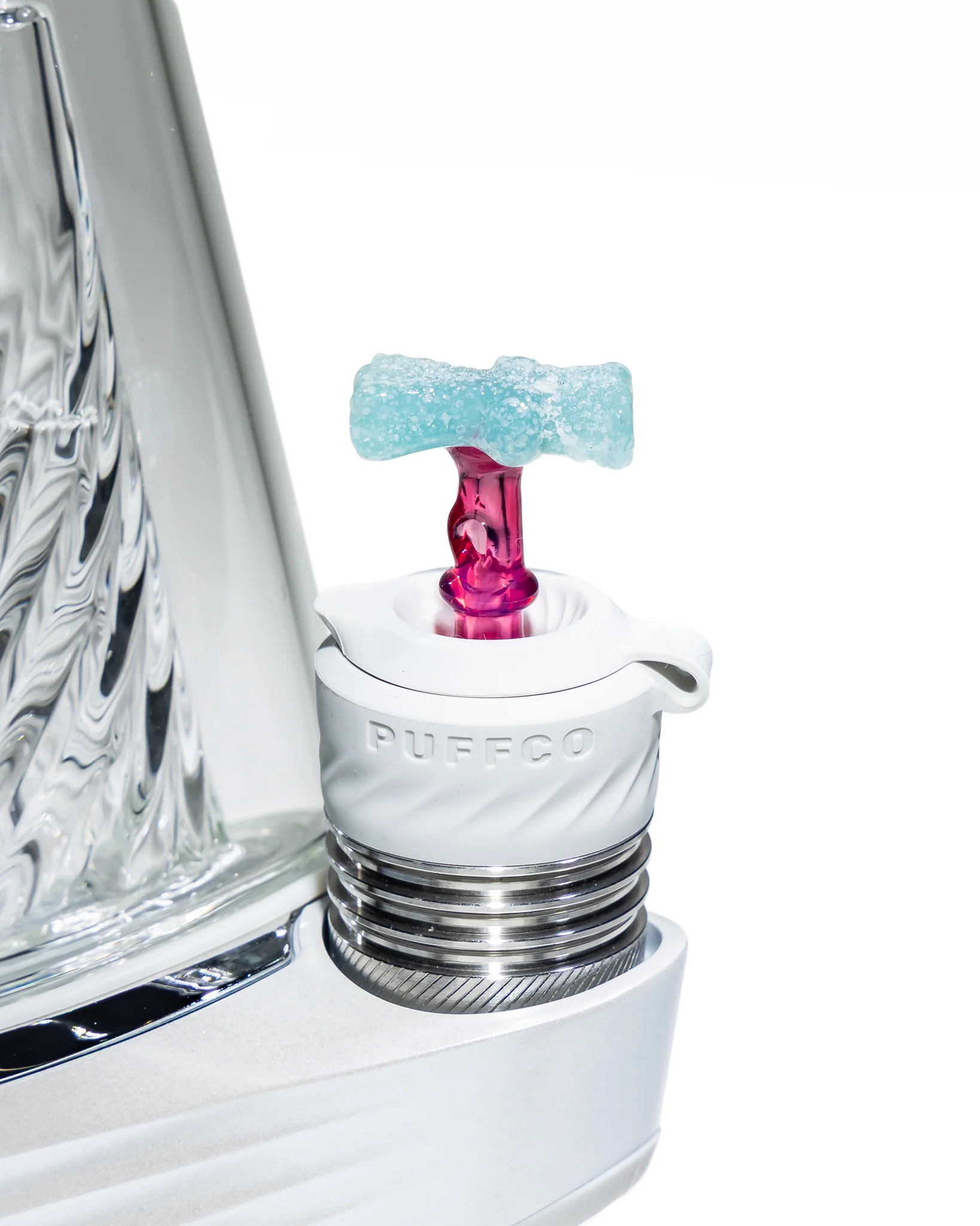 Emperial Glass - Sour Patch 3DXL Joystick Cap - Karmaline & Handmix Blue - Image 2