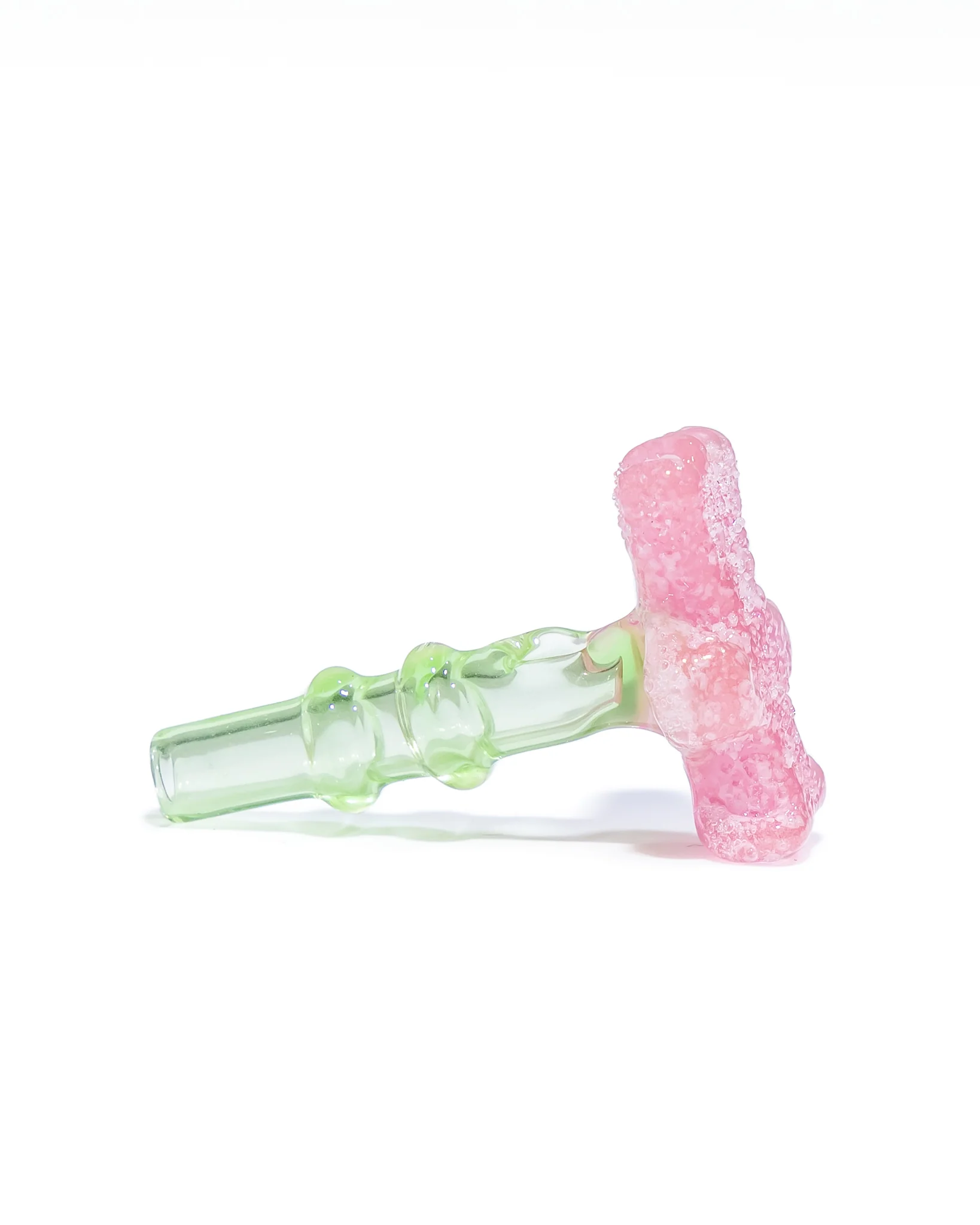 Emperial Glass - Sour Patch 3DXL Joystick Cap - Lime & Handmix Pink - Image 3