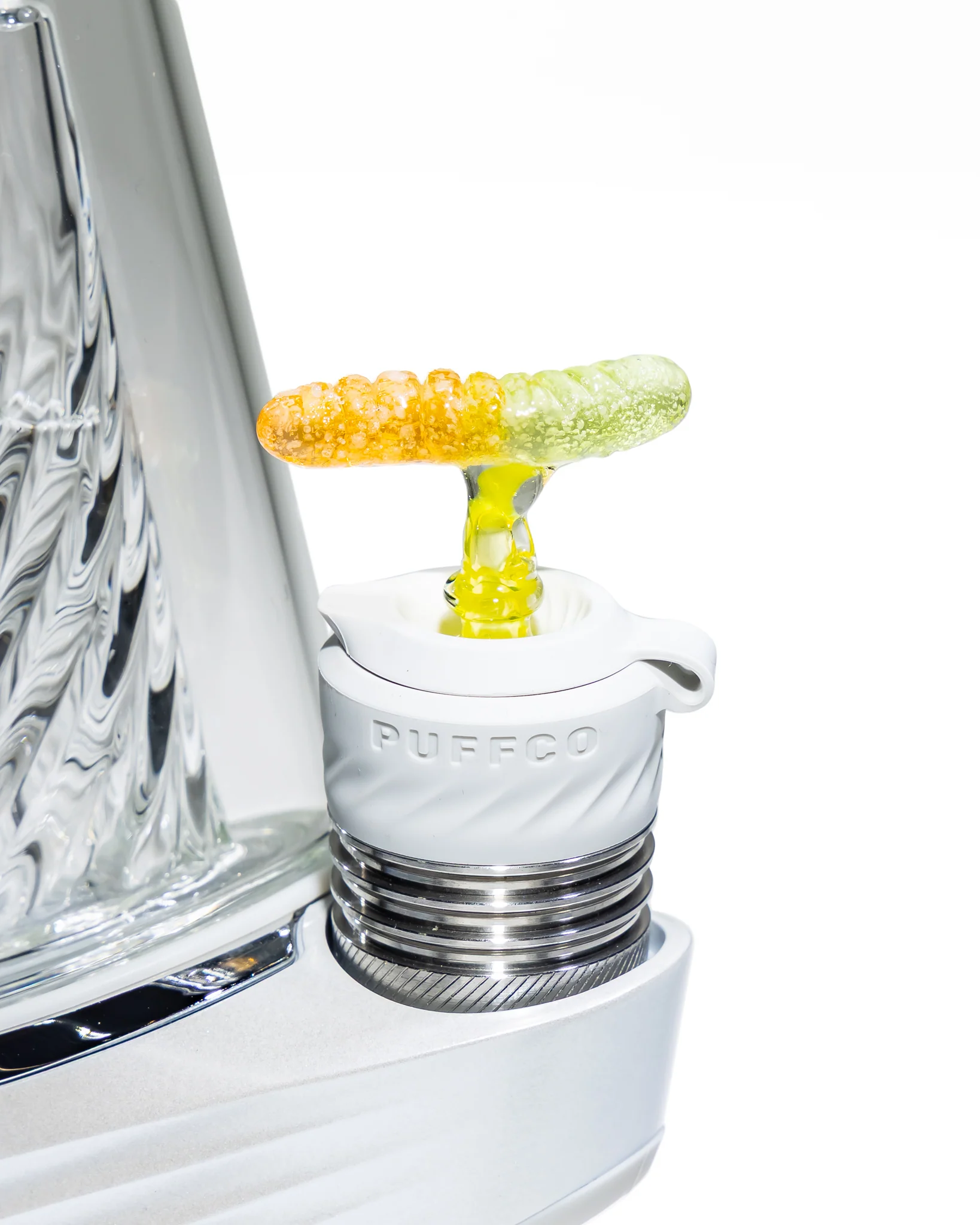Emperial Glass - Sour Worm 3DXL Joystick Cap - Citron, Handmix Orange & Sublime - Image 2