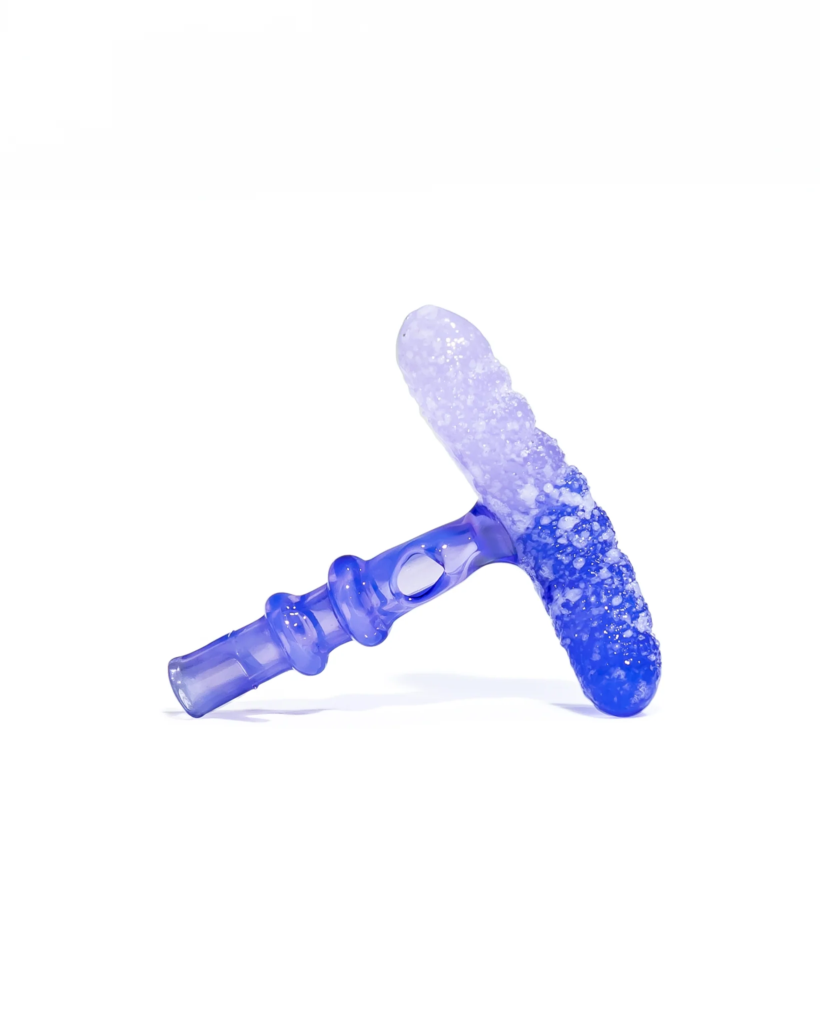 Emperial Glass - Sour Worm 3DXL Joystick Cap - Cobalt & Handmix Purple