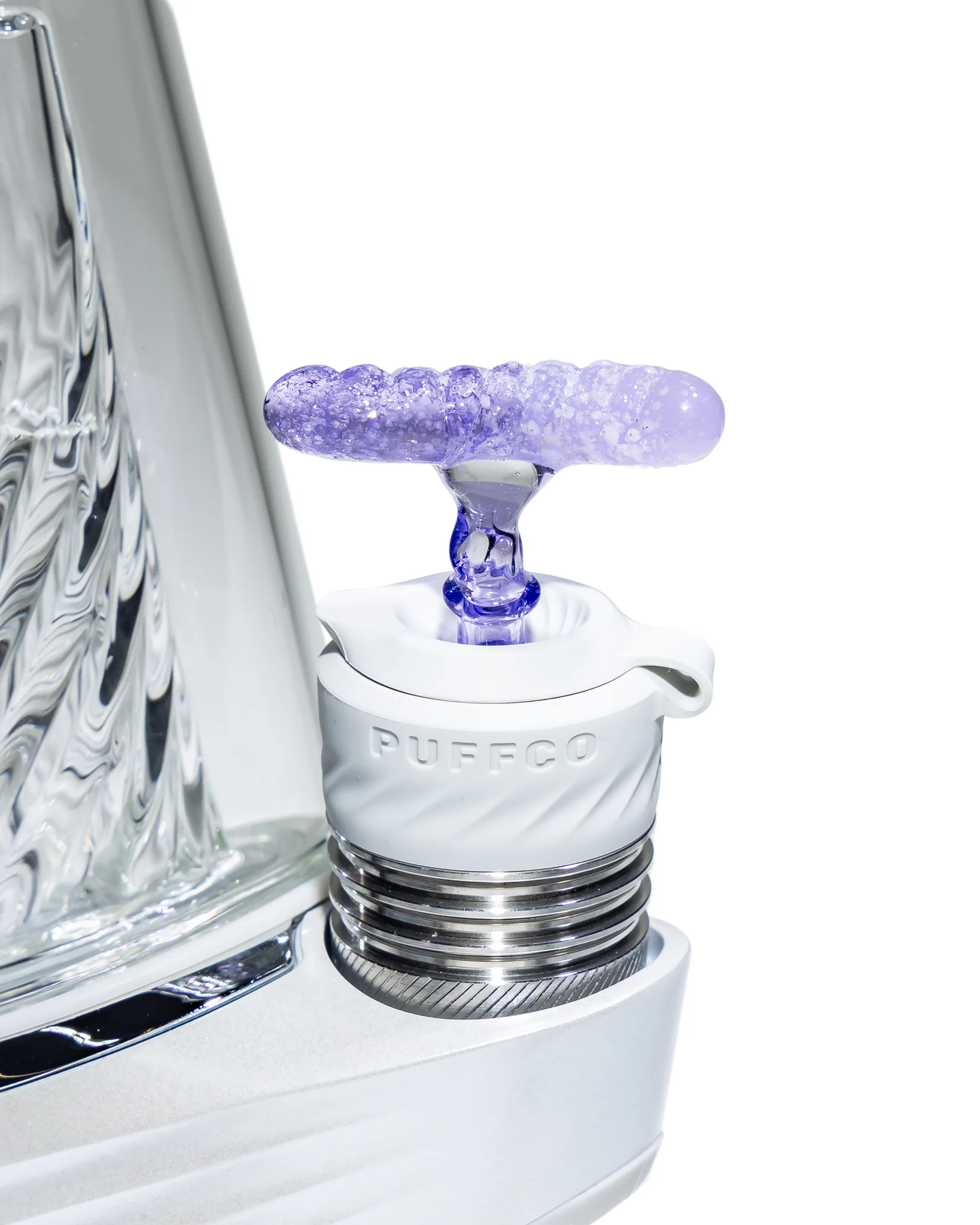 Emperial Glass - Sour Worm 3DXL Joystick Cap - Purple Lollipop & Handmix Purple - Image 2