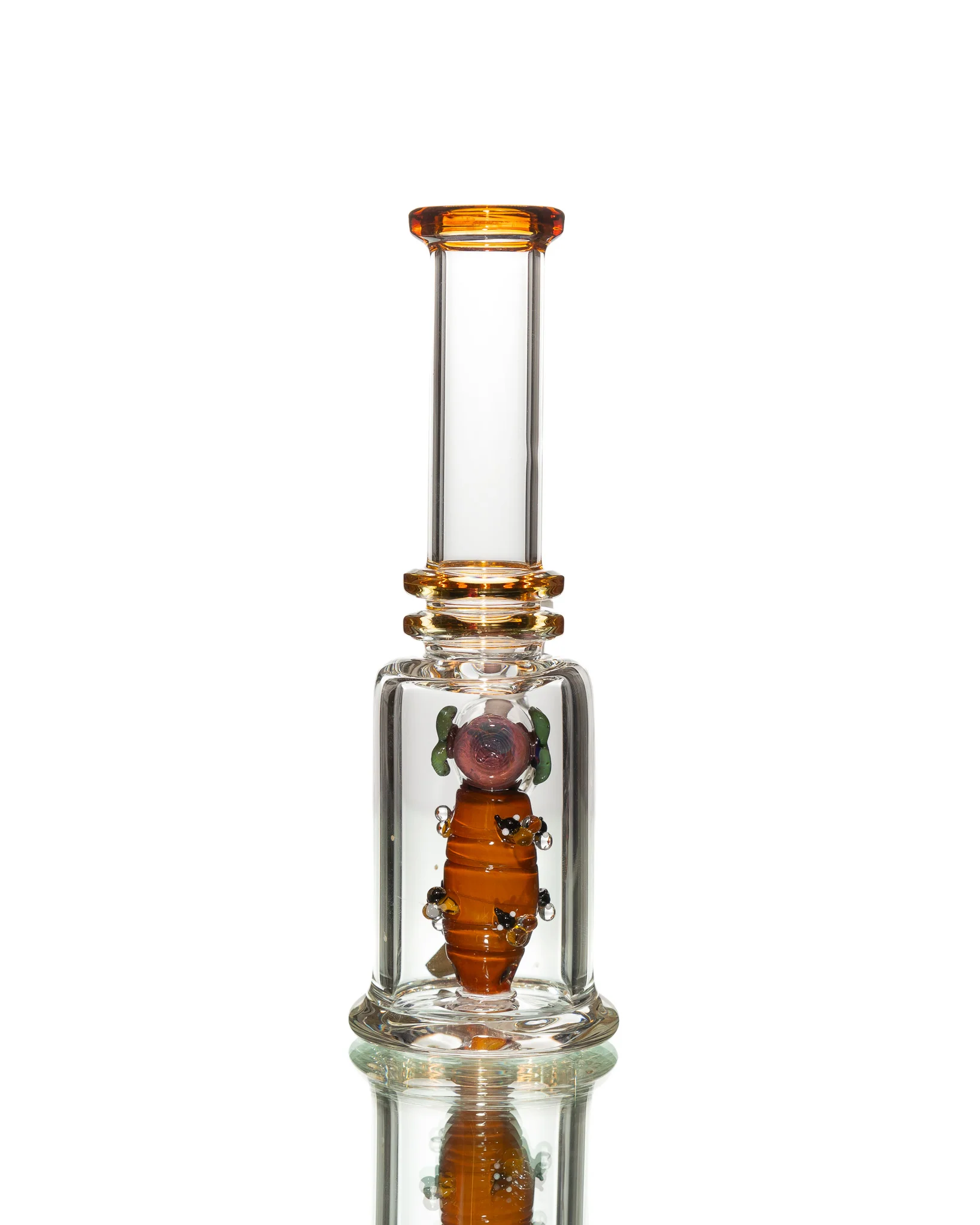 Empire Glassworks - Mini Straight Tube - "Save the Bees" - Image 3