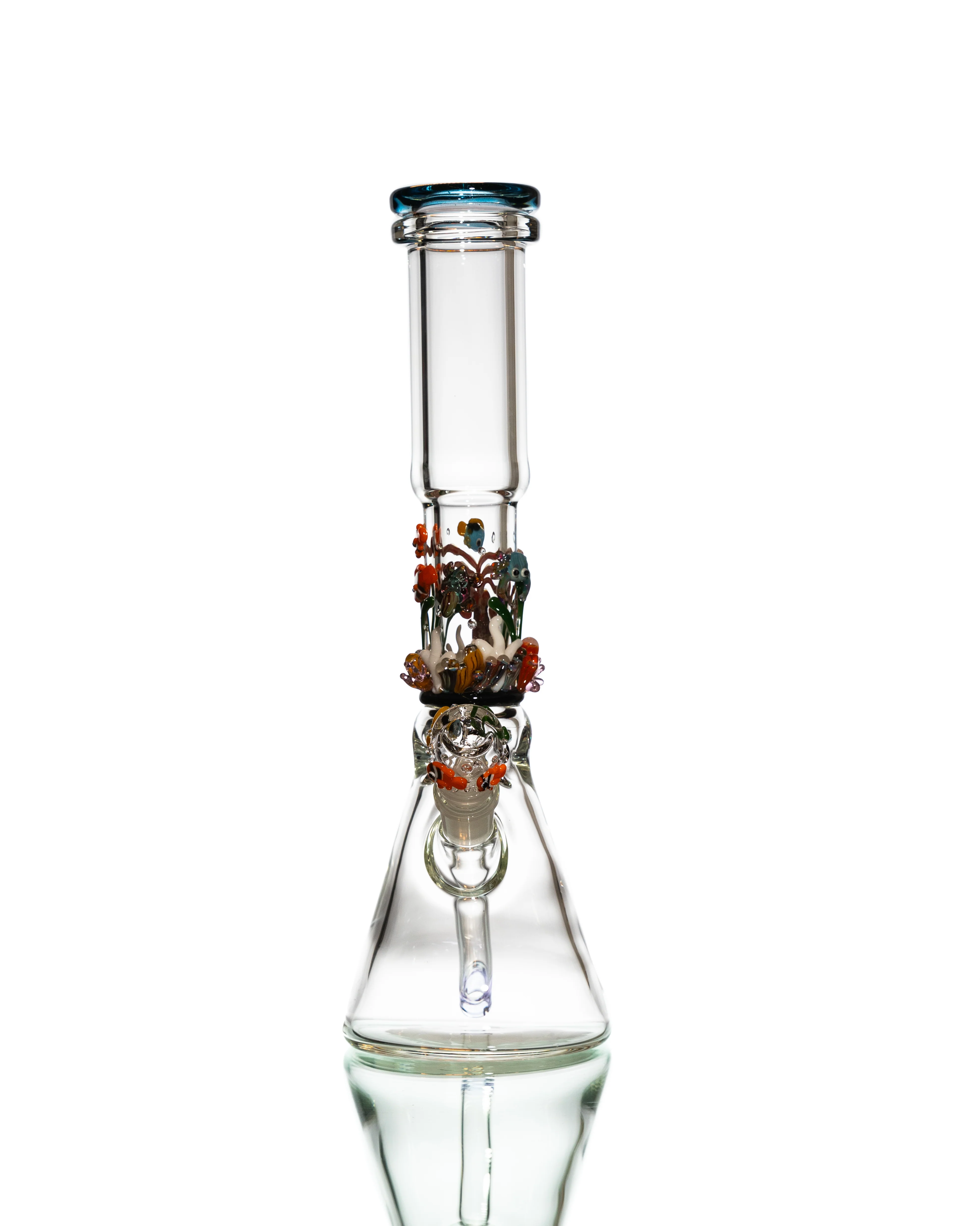Empire Glassworks -  Beaker - "Under the Sea" - Image 3