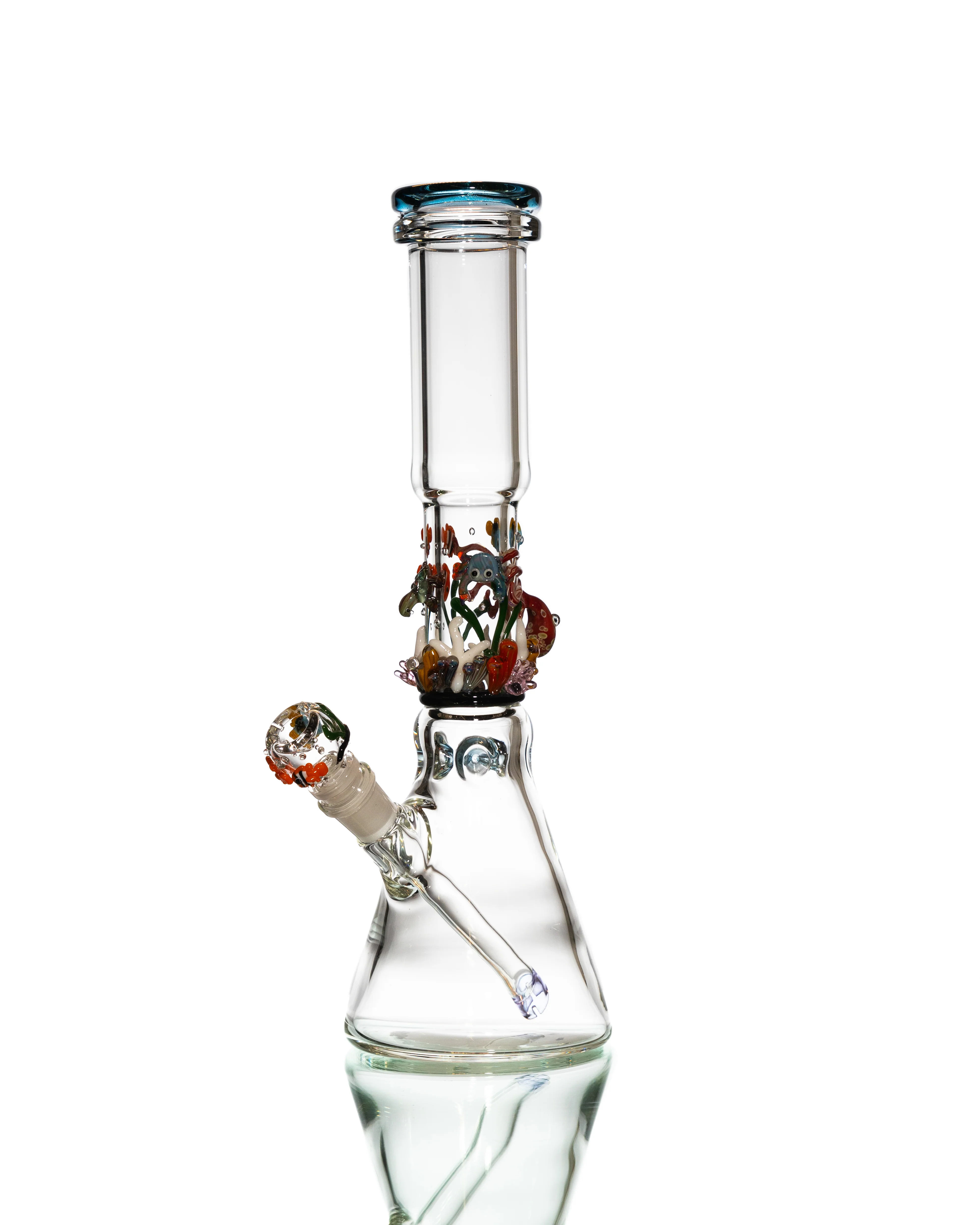 Empire Glassworks -  Beaker - "Under the Sea" - Image 4