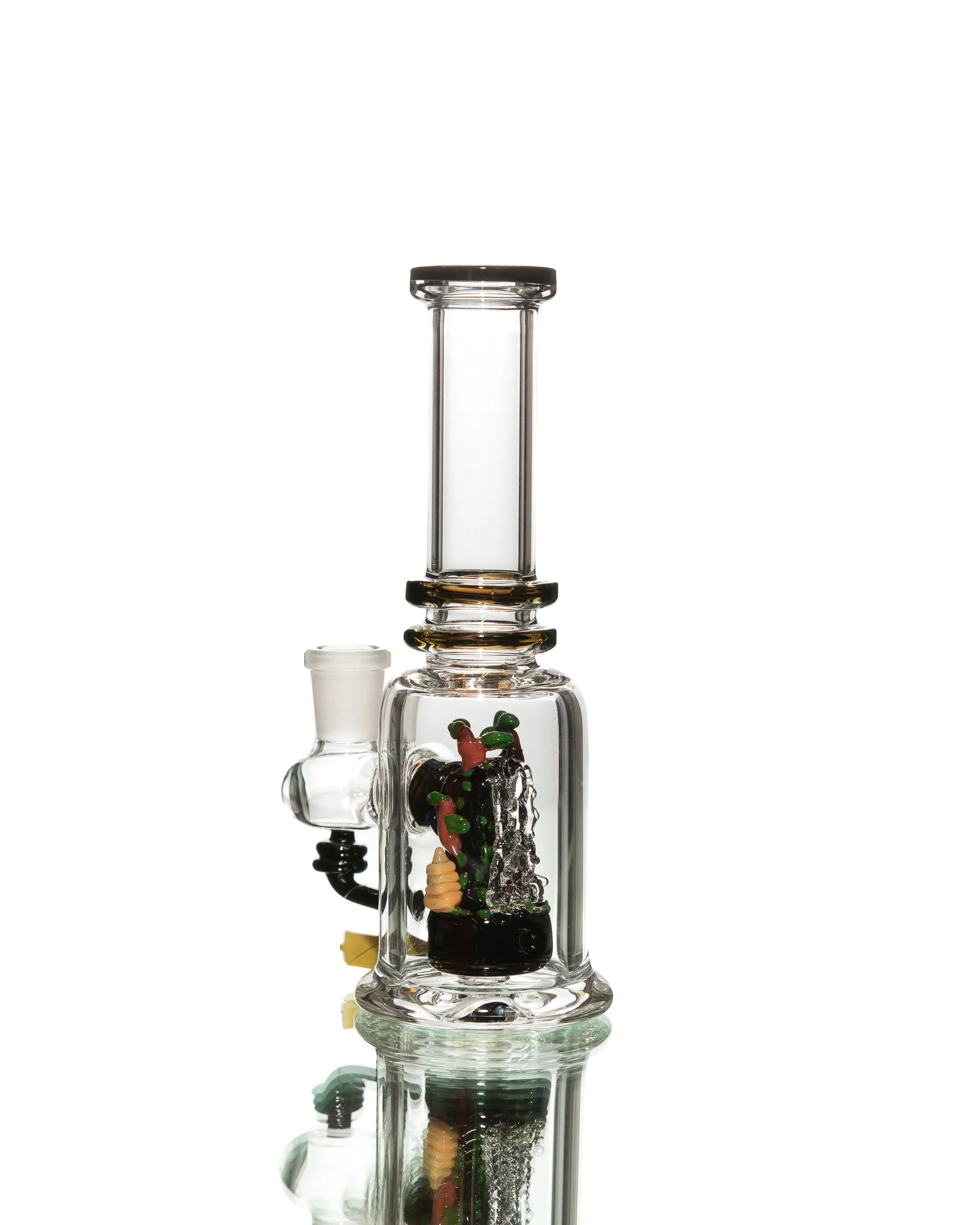 Empire Glassworks - Mini Straight Tube - "Zen Bonsai" - Image 3