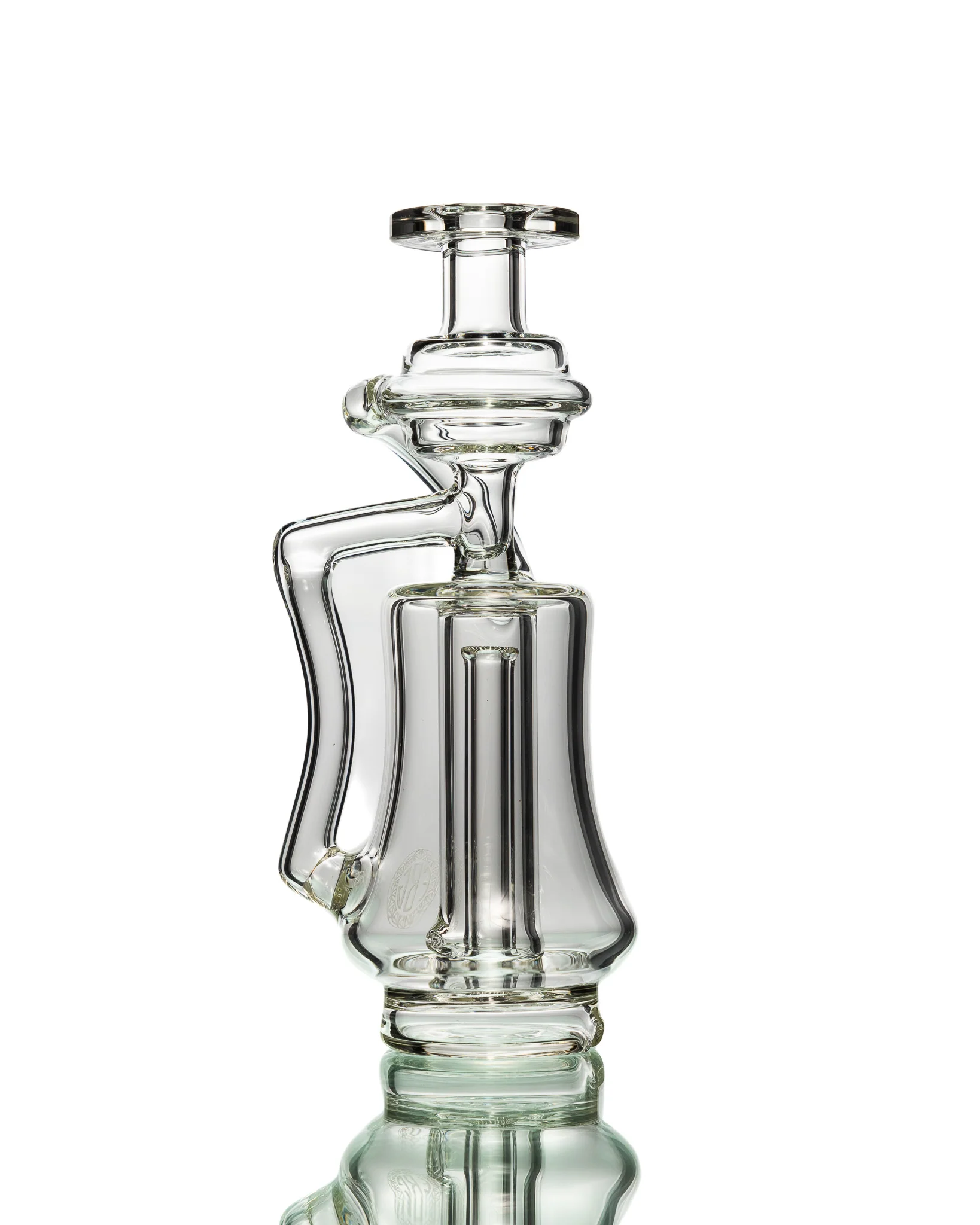 FatBoy Glass - Puffco Recycler - Clear - Image 4