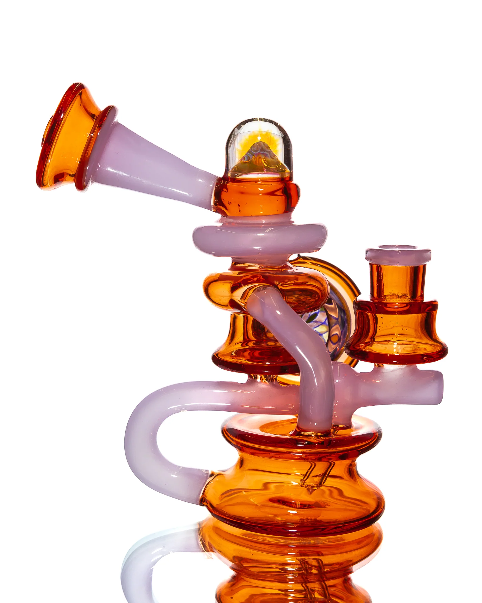 Freeek Glass - Single Uptake Terpcycler - Red & Purple - Image 3