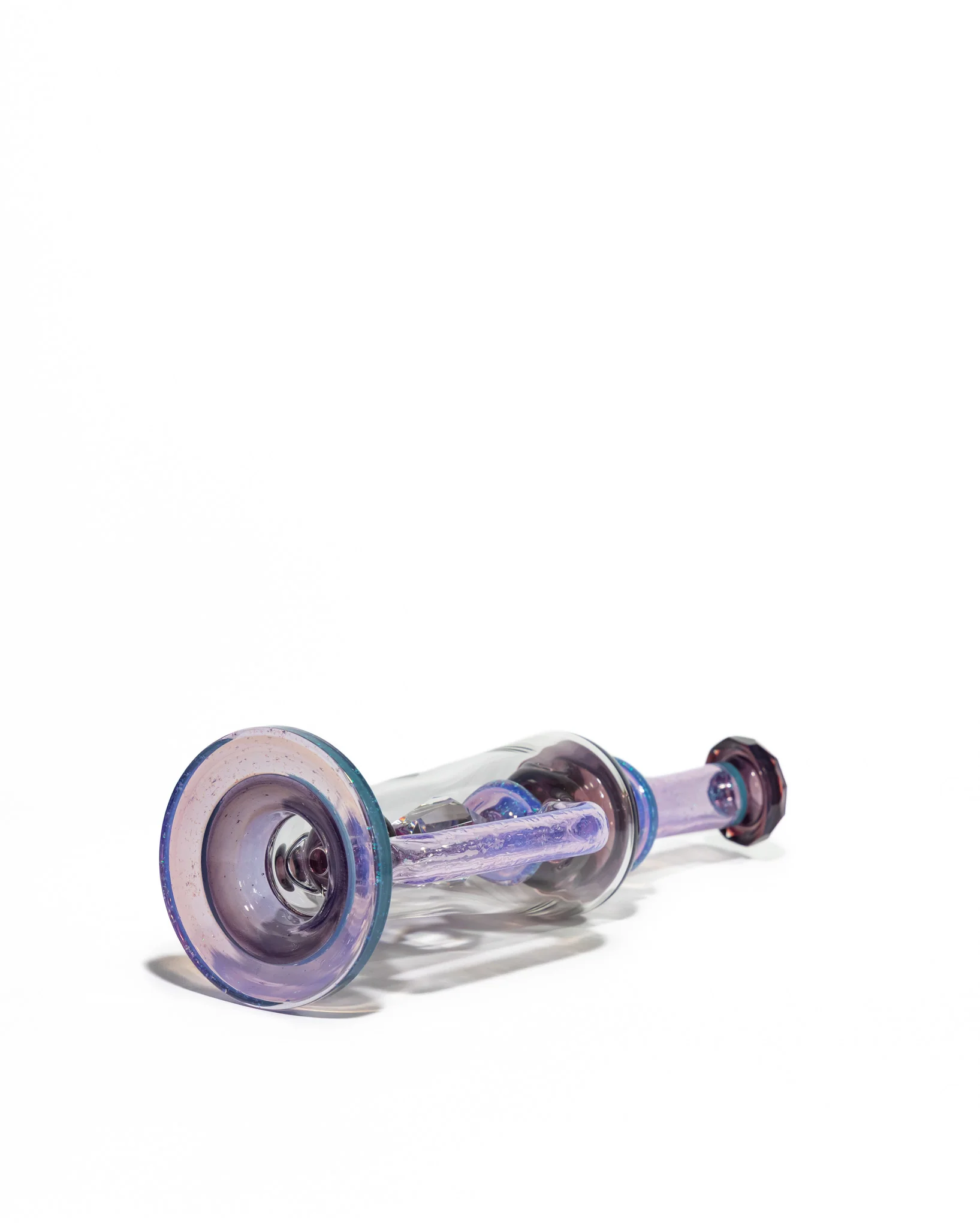 Gobs Glass - Recycler - Blue & Purple - Image 9