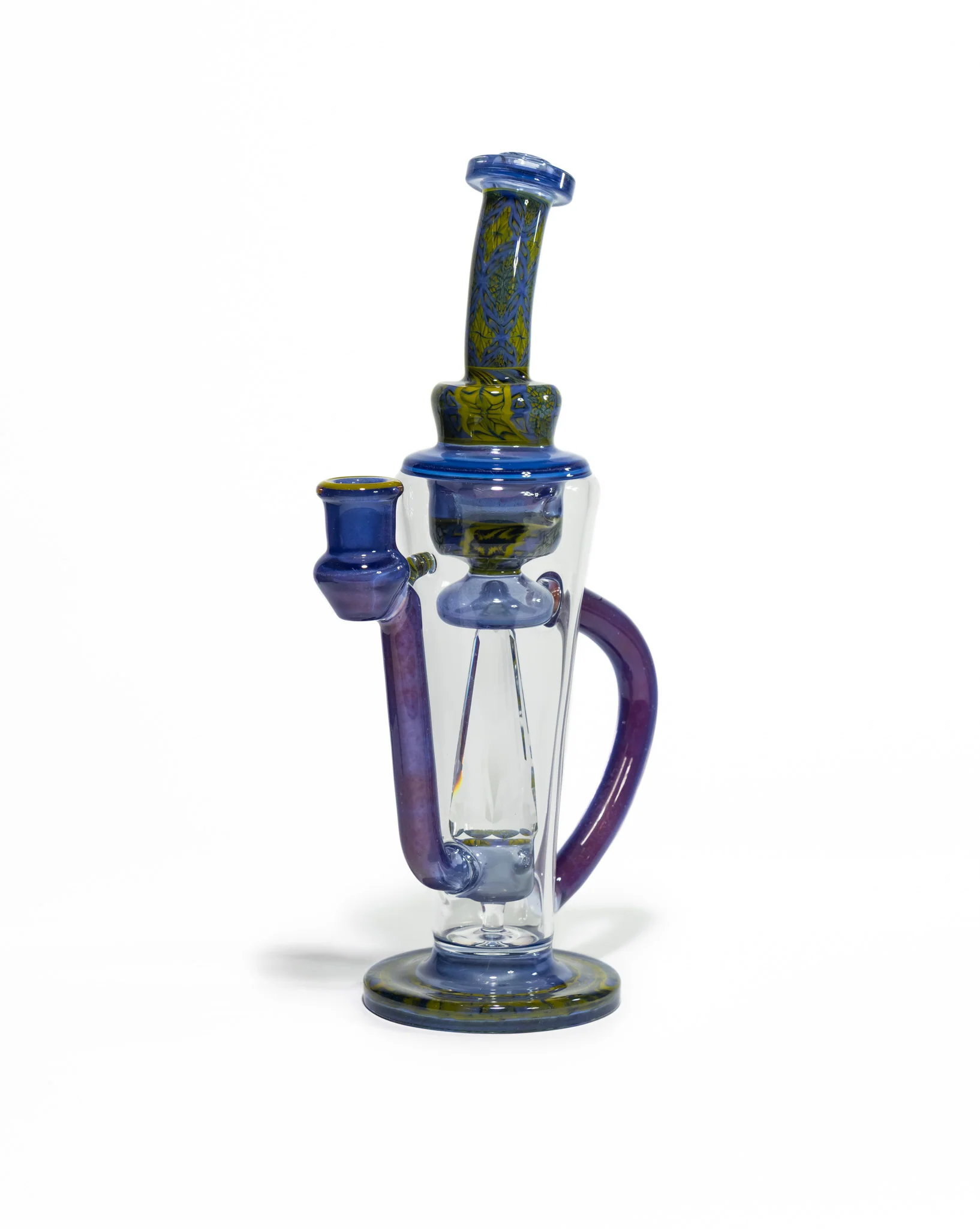 Gobs Glass - Millie Recycler - Blue & Green - Image 8