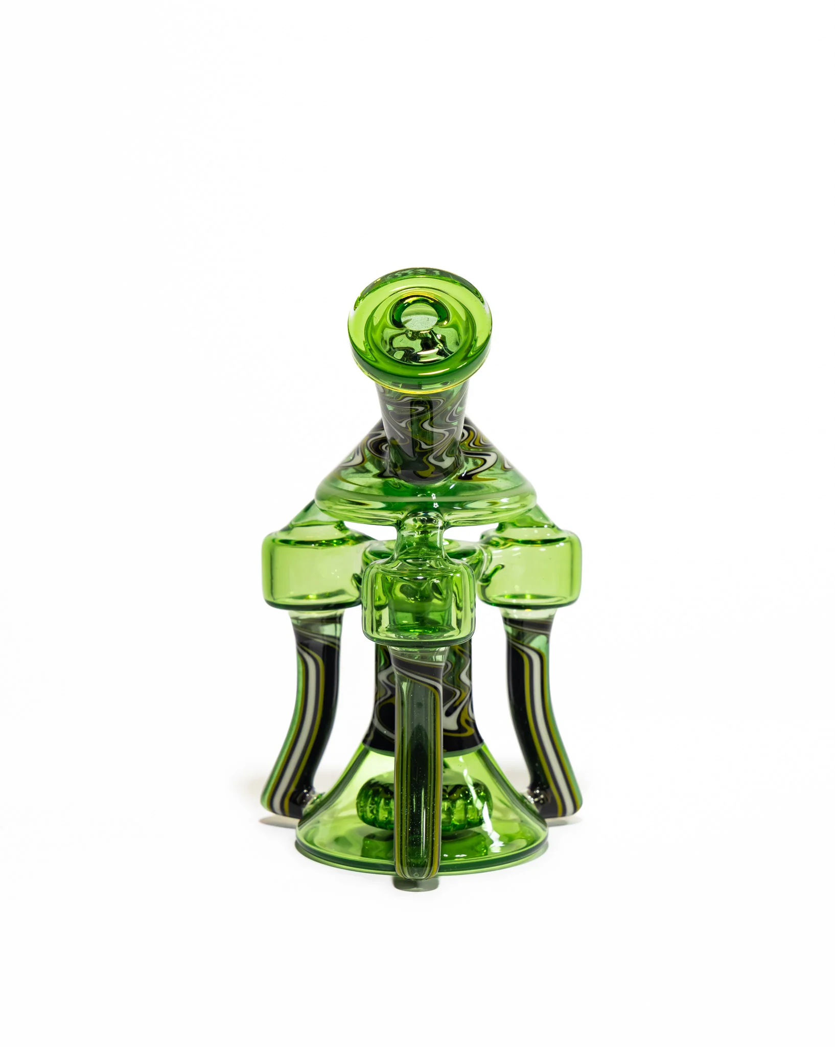 Gobs Glass - Triple Uptake Recycler - Green - Image 3