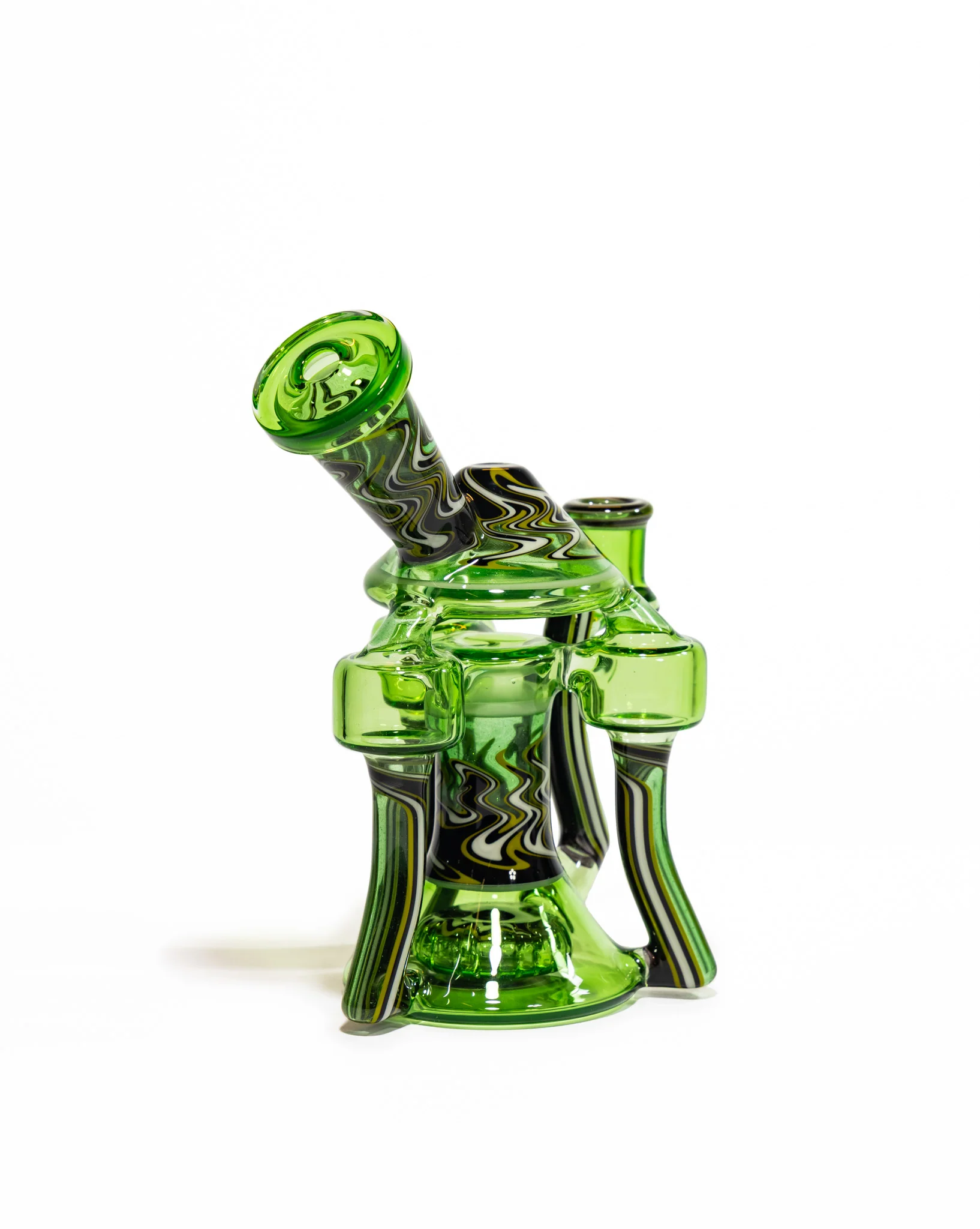 Gobs Glass - Triple Uptake Recycler - Green - Image 4