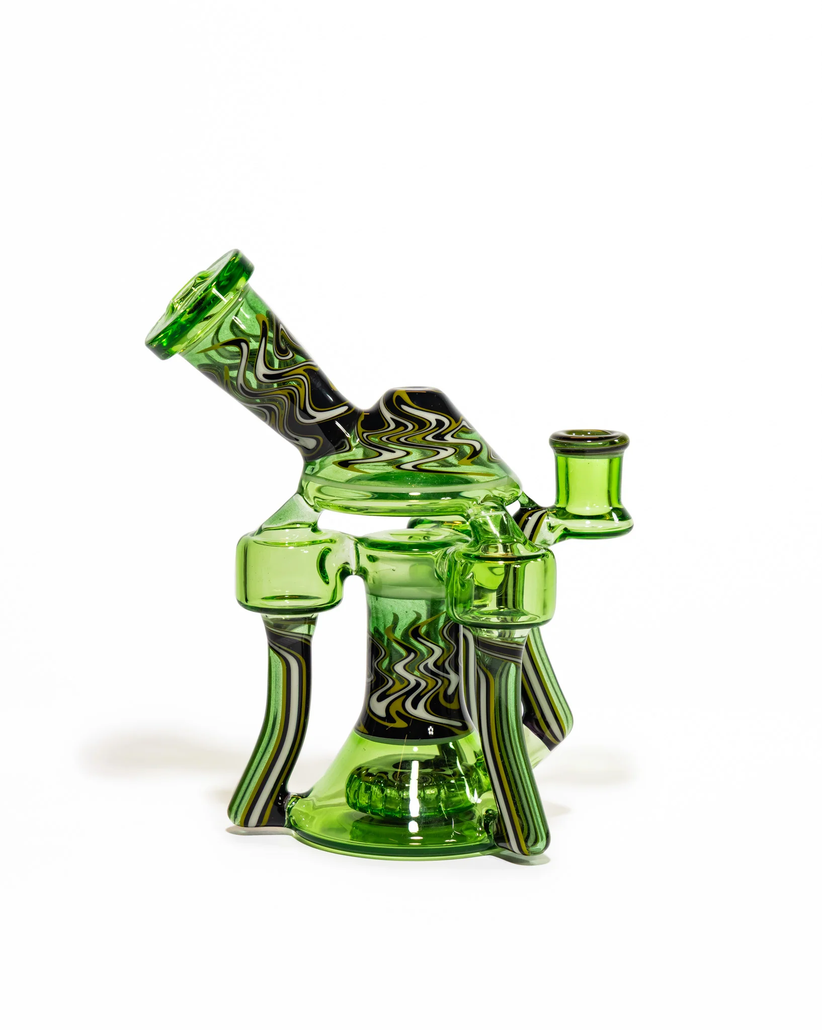 Gobs Glass - Triple Uptake Recycler - Green - Image 5