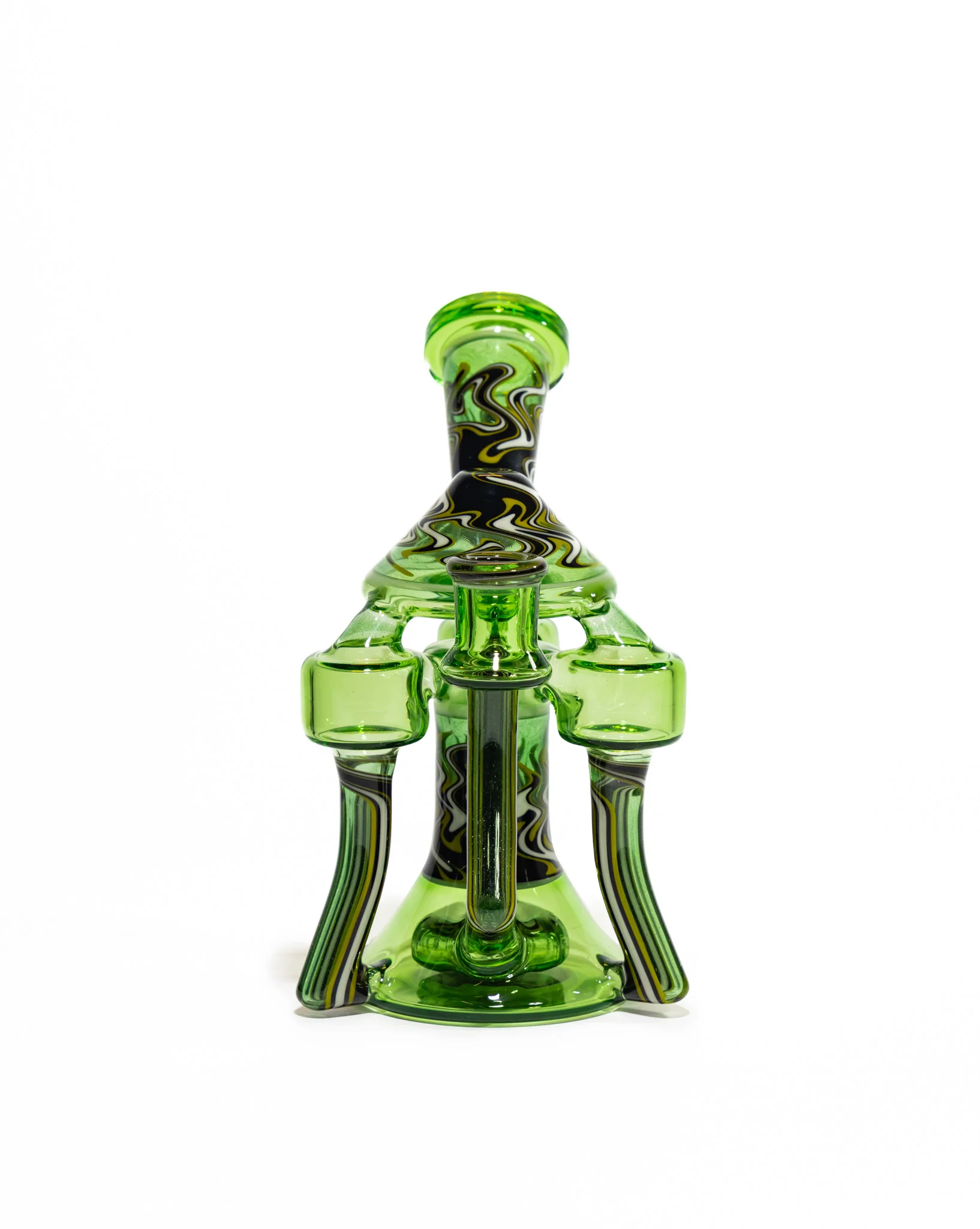 Gobs Glass - Triple Uptake Recycler - Green - Image 7