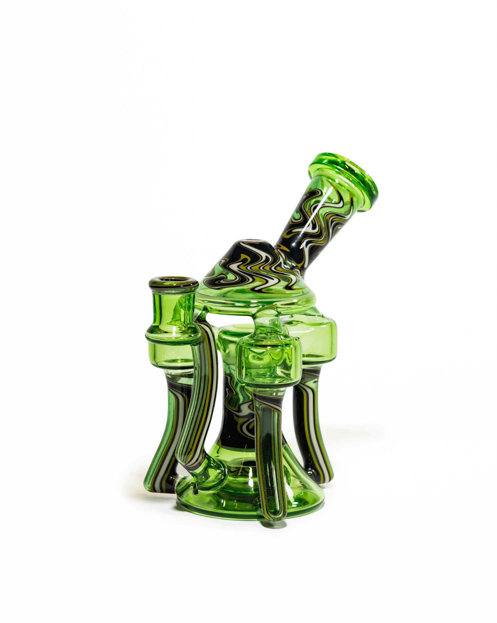 Gobs Glass - Triple Uptake Recycler - Green - Image 8