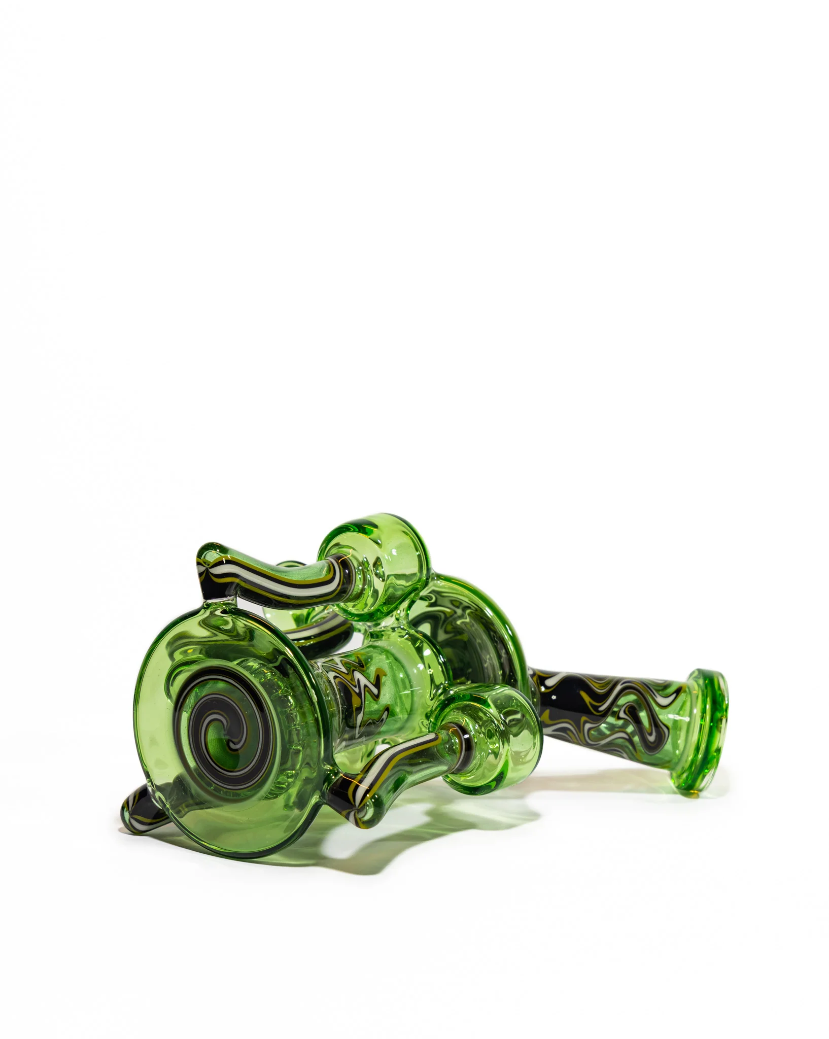 Gobs Glass - Triple Uptake Recycler - Green - Image 9