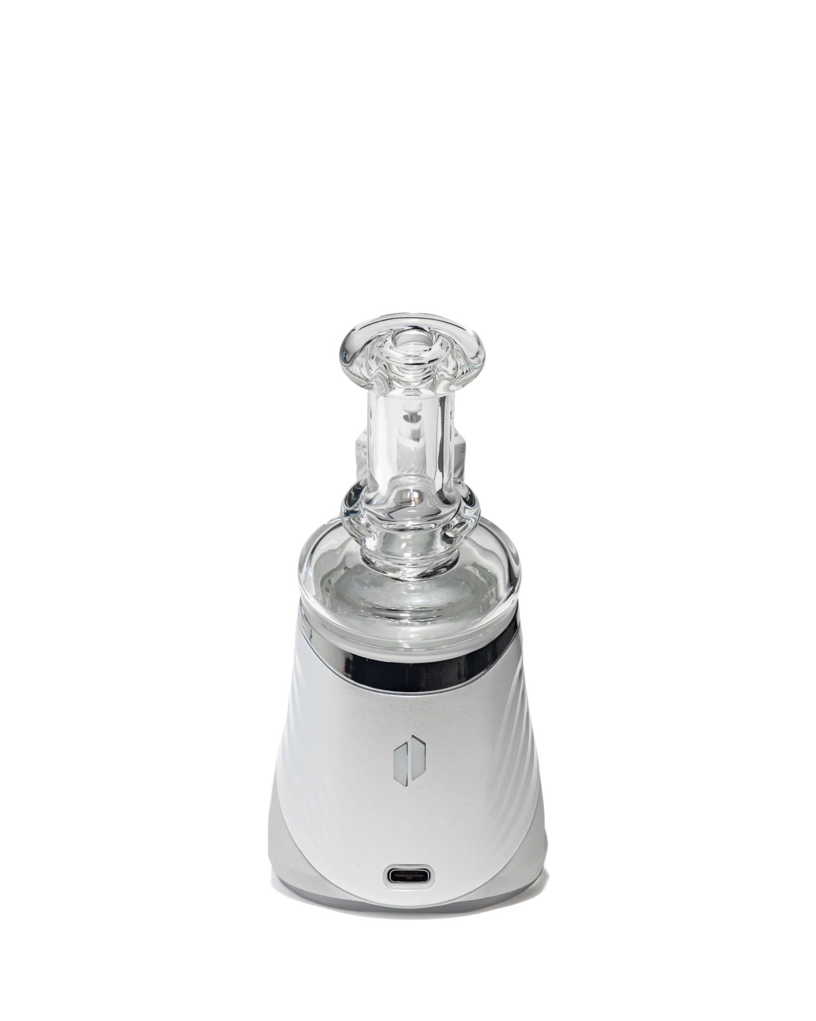Greek Glass - Maria Dry Top Puffco Attachment - Clear - Image 5