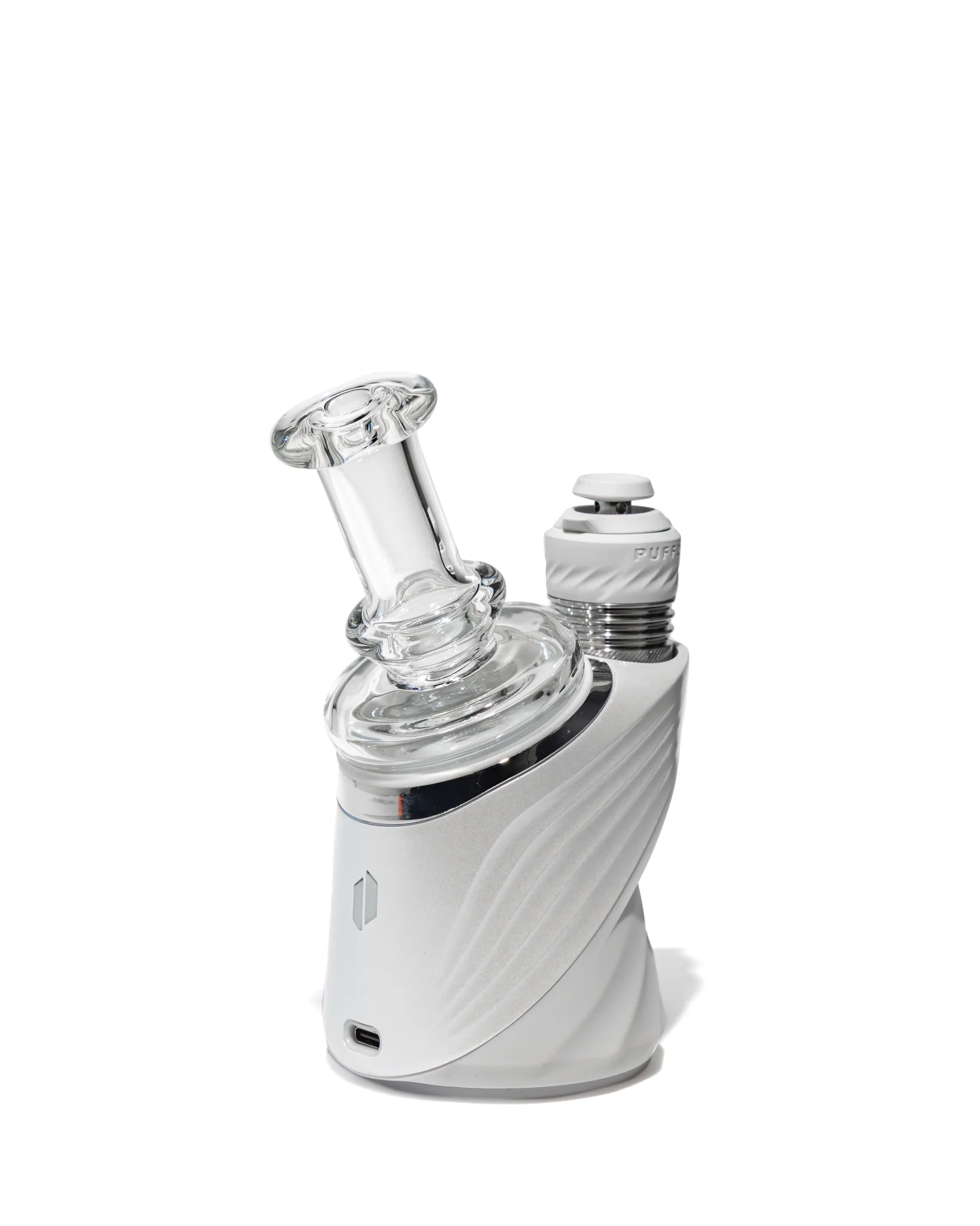 Greek Glass - Maria Dry Top Puffco Attachment - Clear - Image 6