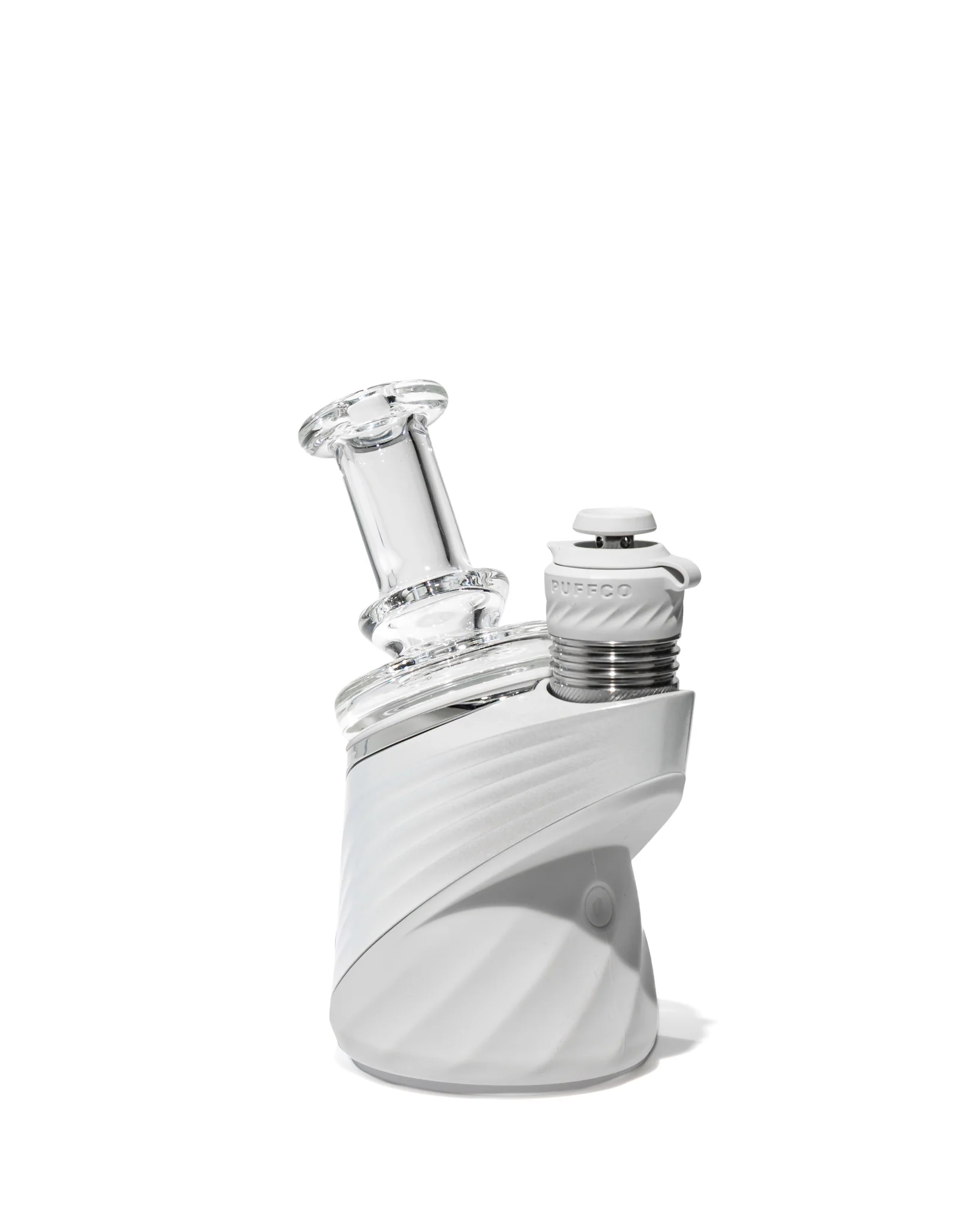Greek Glass - Maria Dry Top Puffco Attachment - Clear - Image 8