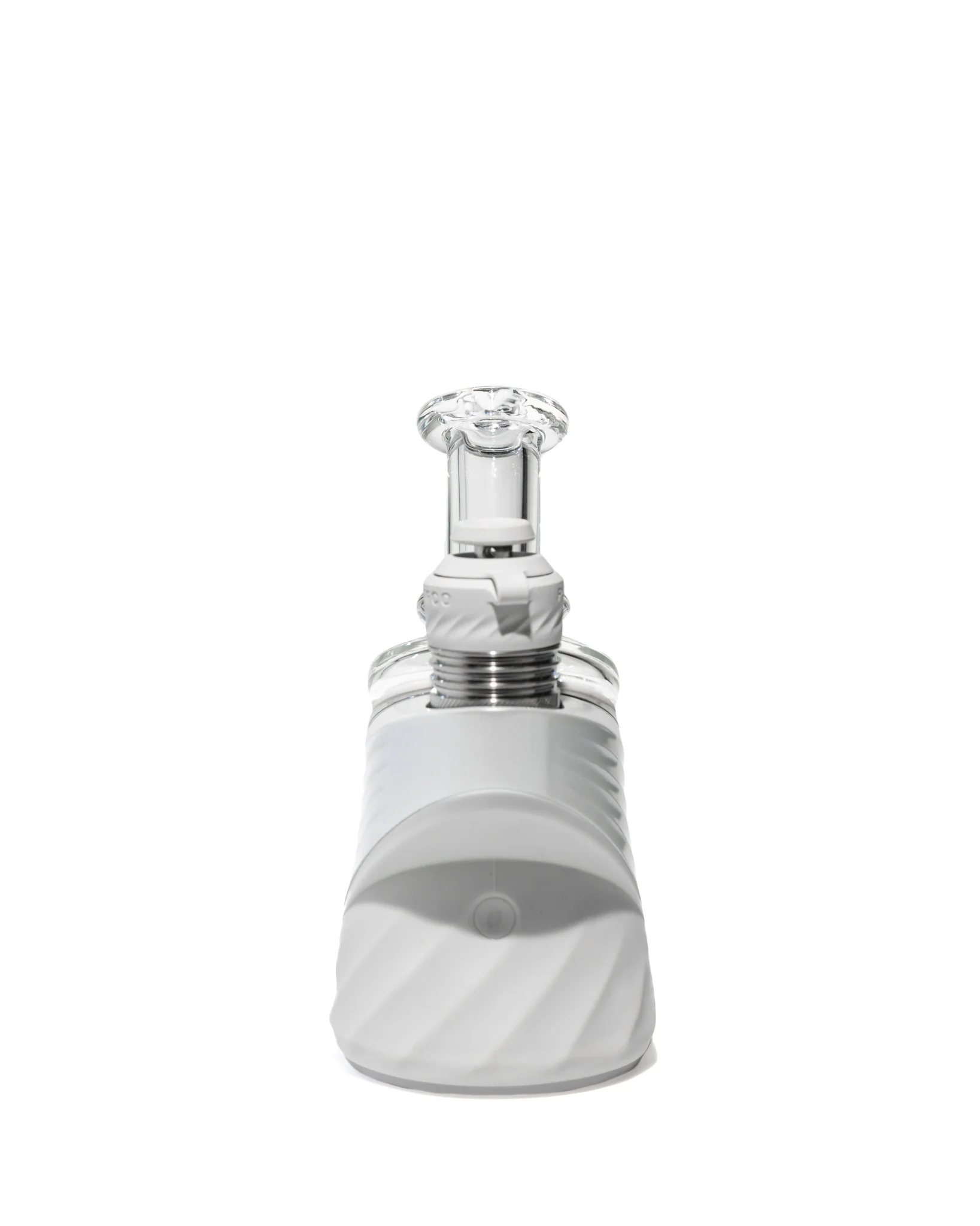 Greek Glass - Maria Dry Top Puffco Attachment - Clear - Image 9