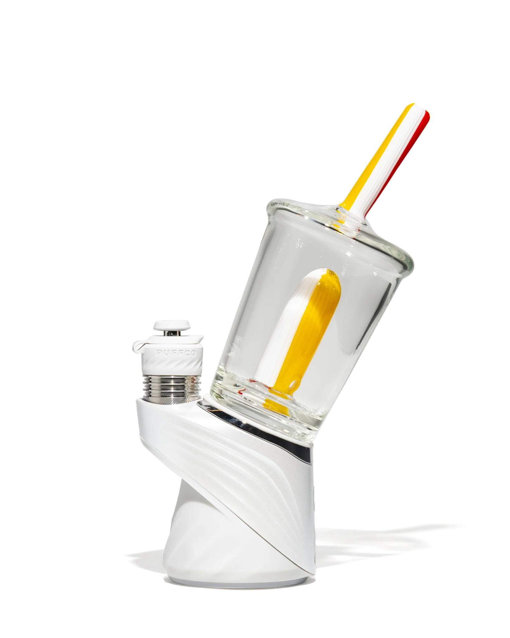Greek Glass - Puffco Cup Attachment - Clear - Image 3