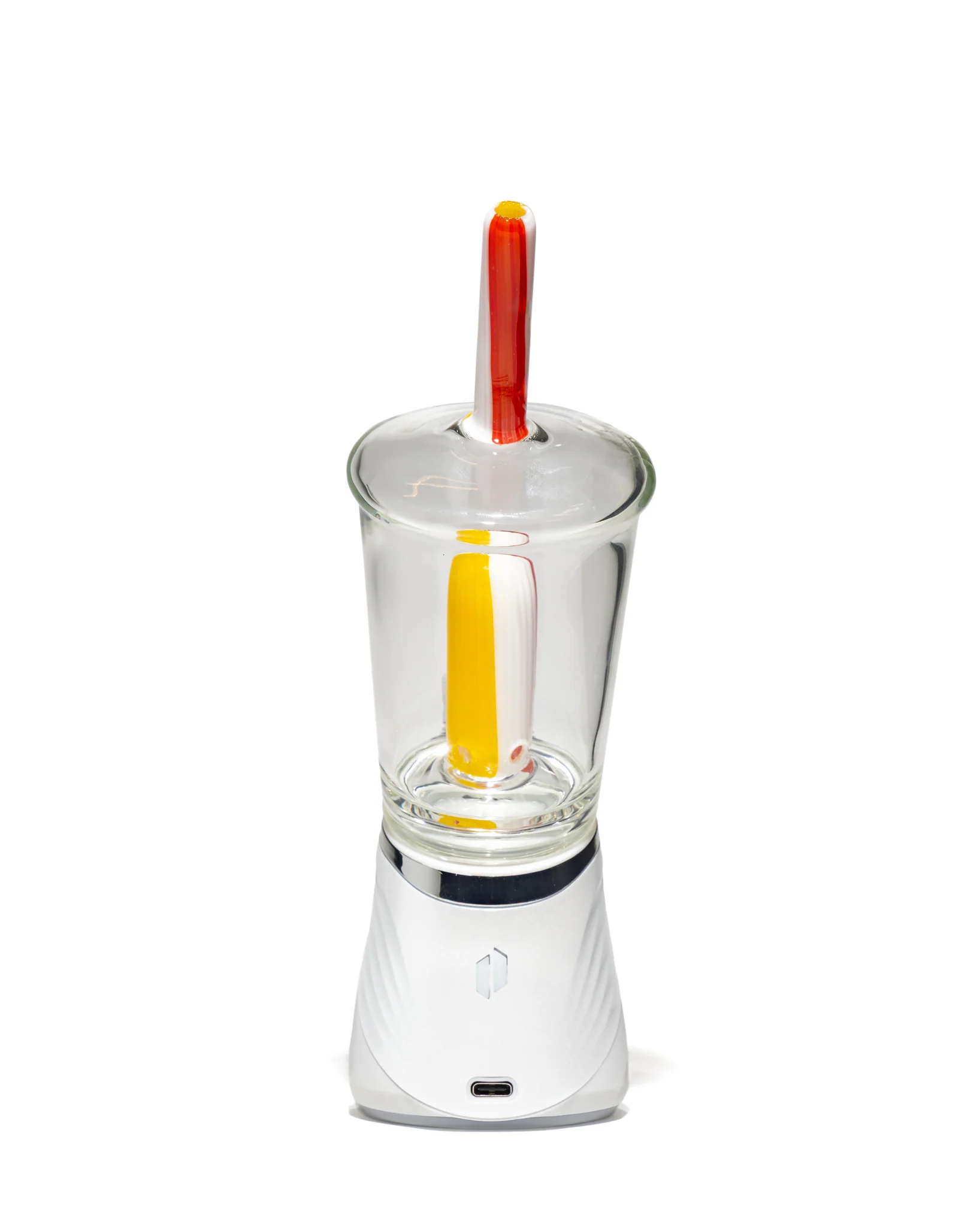 Greek Glass - Puffco Cup Attachment - Clear - Image 5