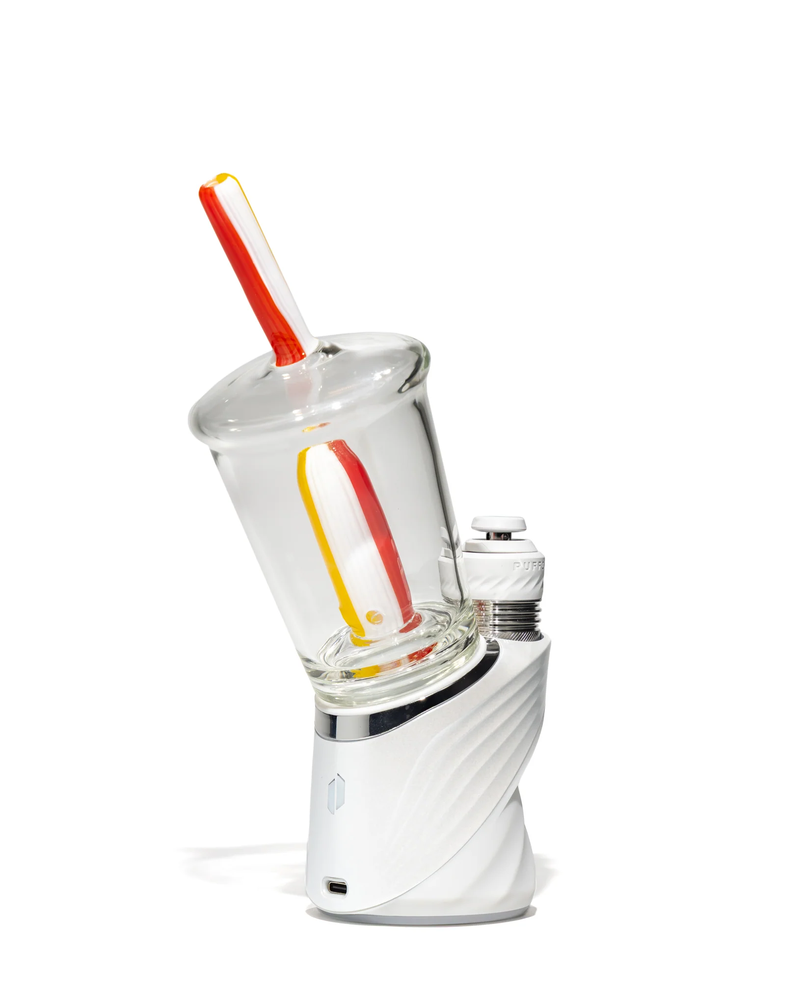 Greek Glass - Puffco Cup Attachment - Clear - Image 6