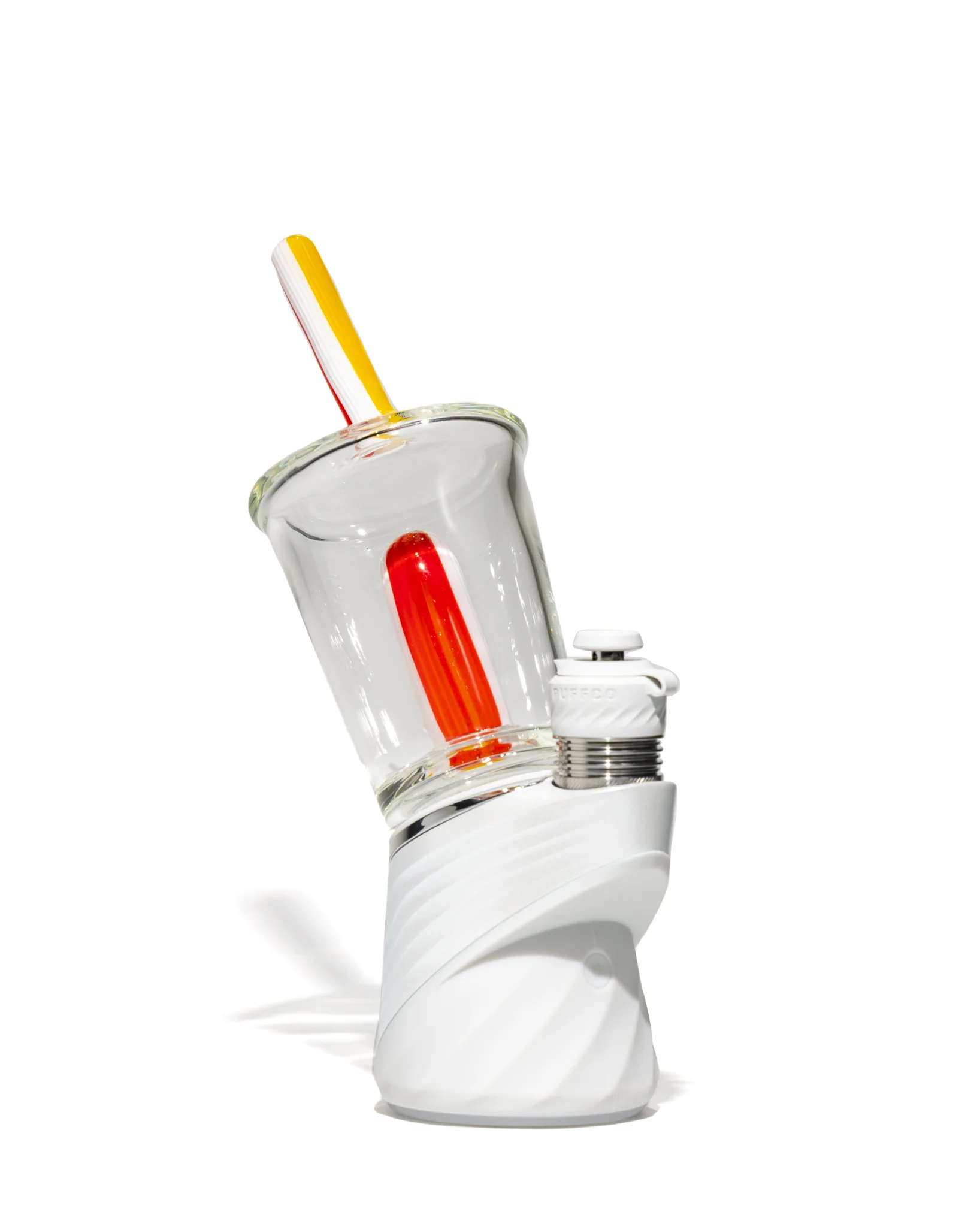 Greek Glass - Puffco Cup Attachment - Clear - Image 8