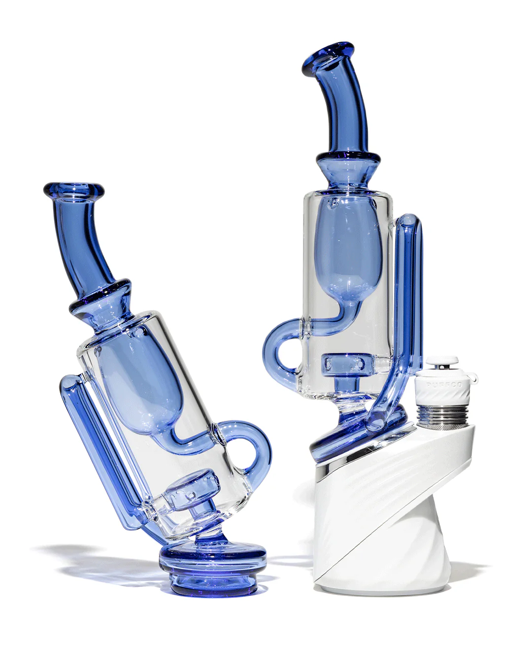Greek Glass - Puffco Klein Attachment - Cobalt Blue