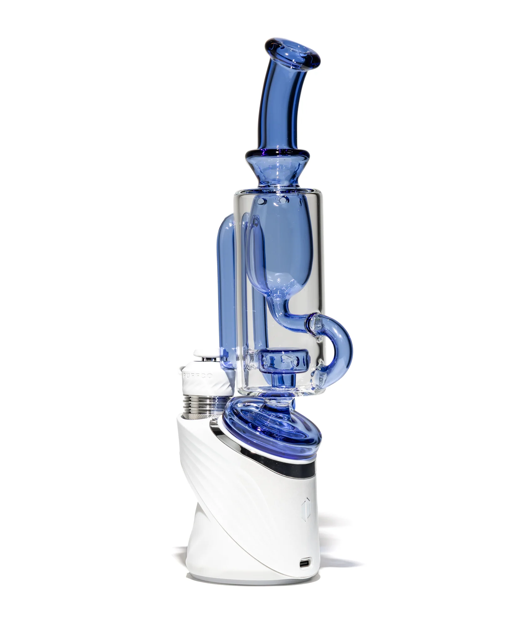 Greek Glass - Puffco Klein Attachment - Cobalt Blue - Image 4