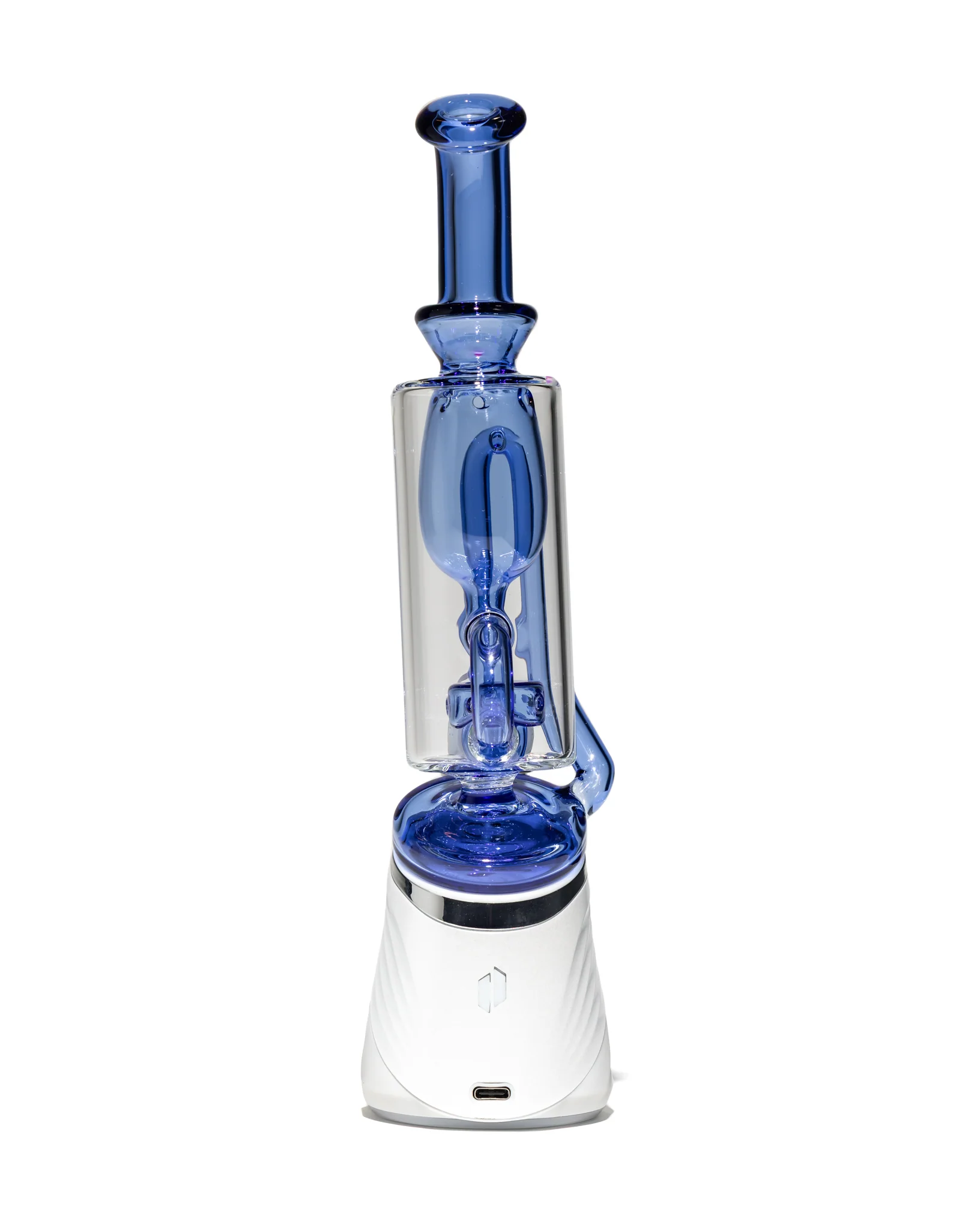 Greek Glass - Puffco Klein Attachment - Cobalt Blue - Image 5