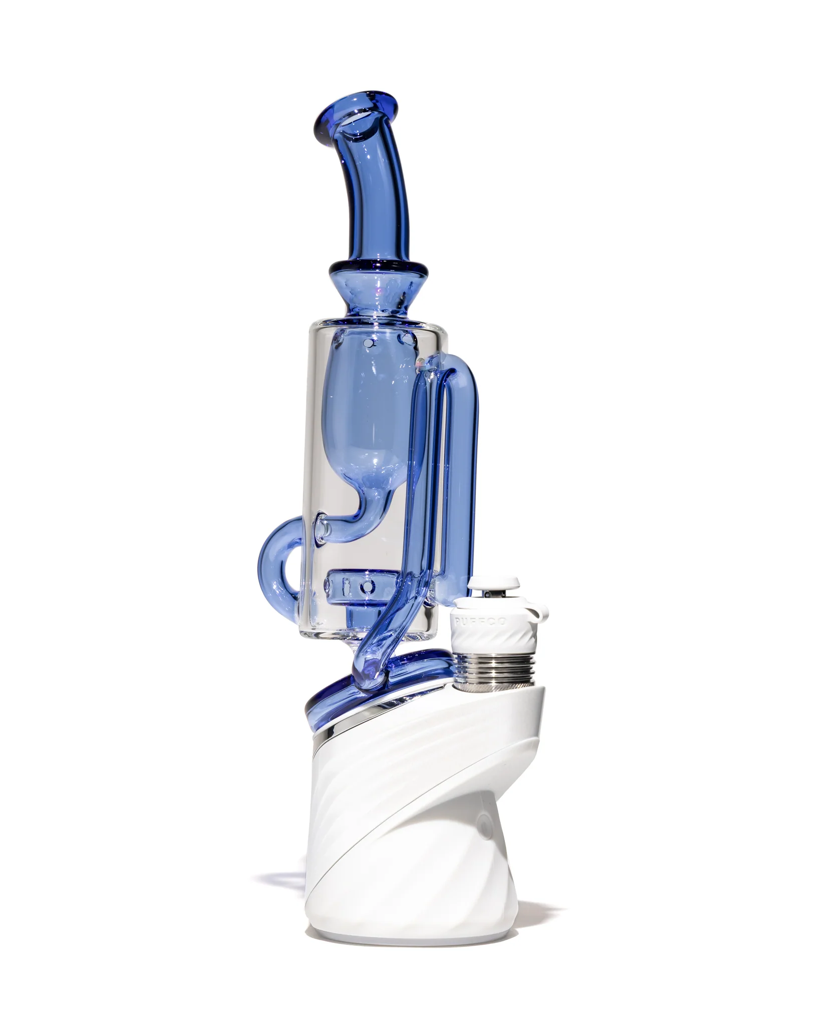 Greek Glass - Puffco Klein Attachment - Cobalt Blue - Image 8