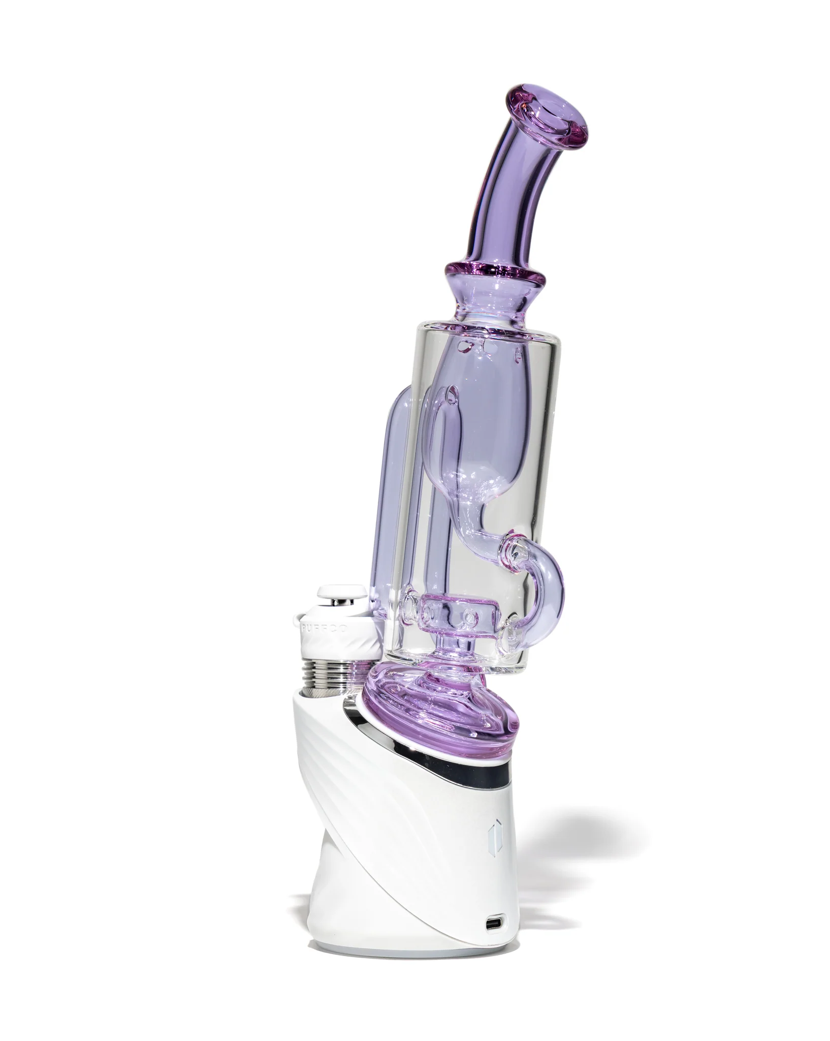 Greek Glass - Puffco Klein Attachment - Purple (CFL) - Image 4