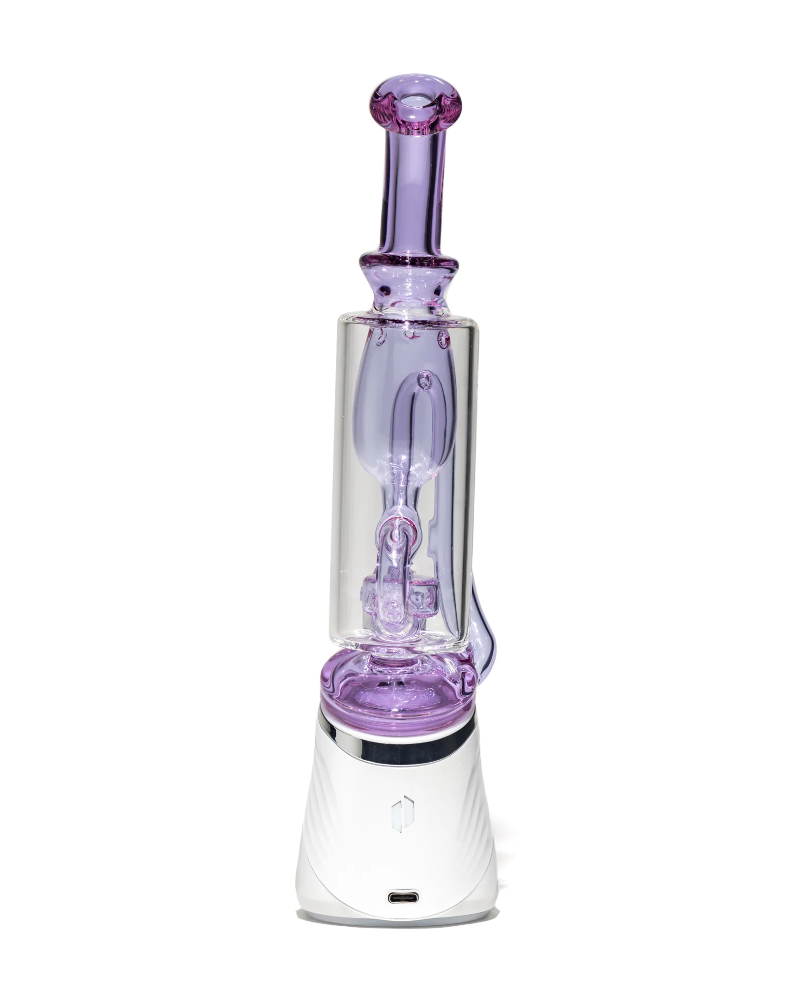 Greek Glass - Puffco Klein Attachment - Purple (CFL) - Image 5