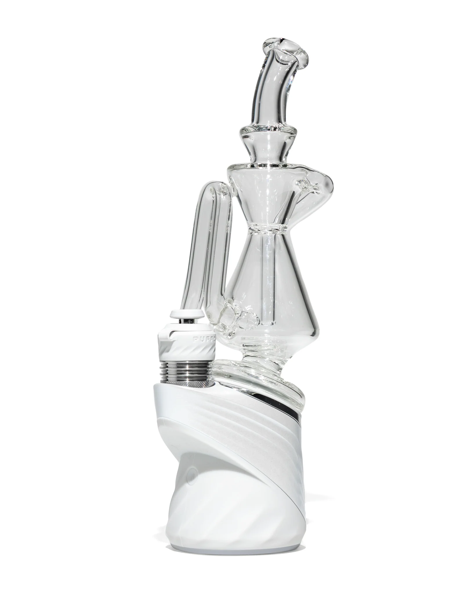 Greek Glass - Puffco Recycler Attachment - Clear - Image 10