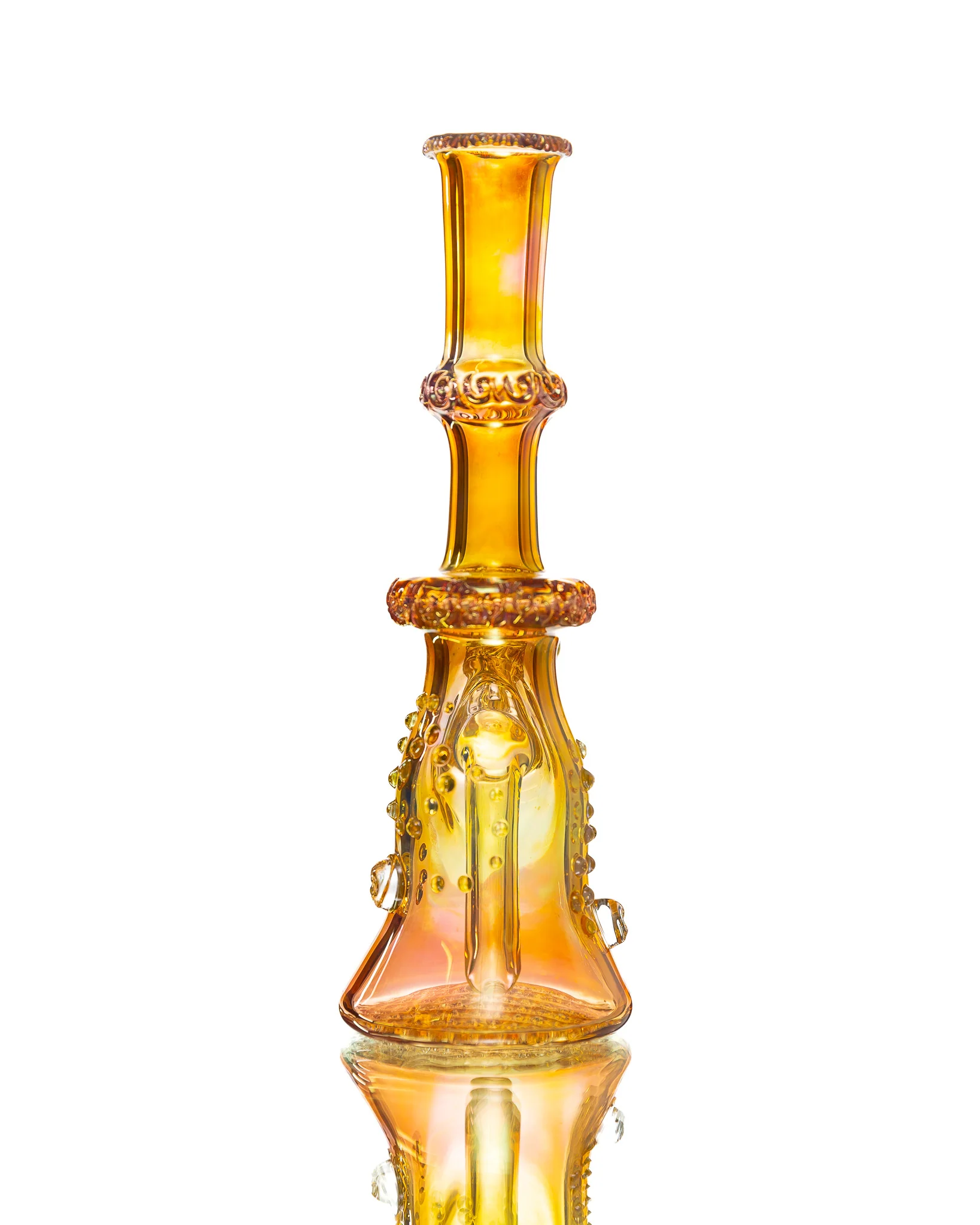 Hensley Glass - Poison Bottle Jammer - Orange & Yellow - Image 3