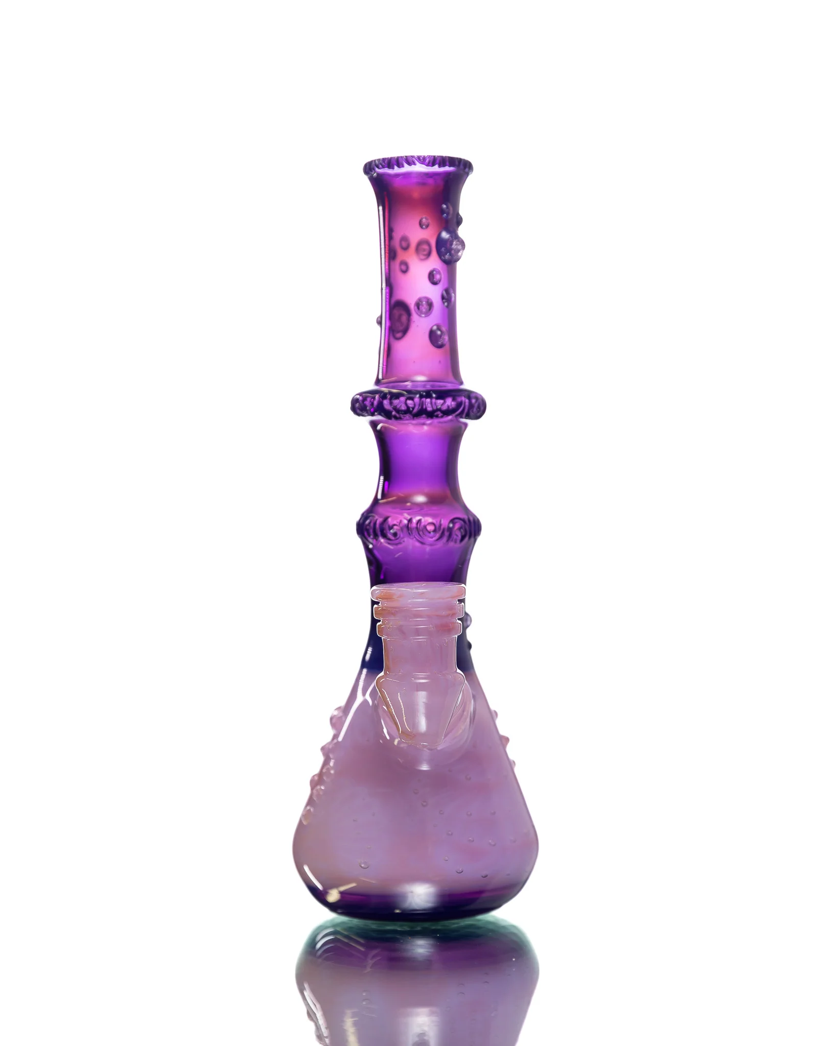Hensley Glass - Poison Bottle Jammer - Purple & Pink - Image 4