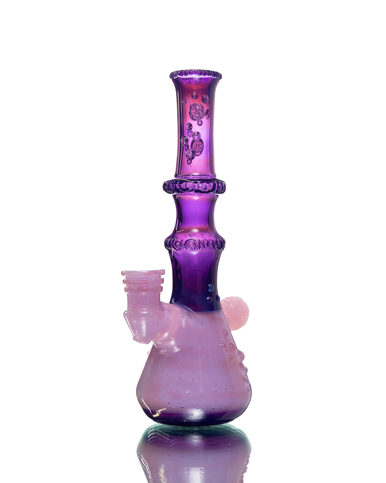 Hensley Glass - Poison Bottle Jammer - Purple & Pink - Image 5