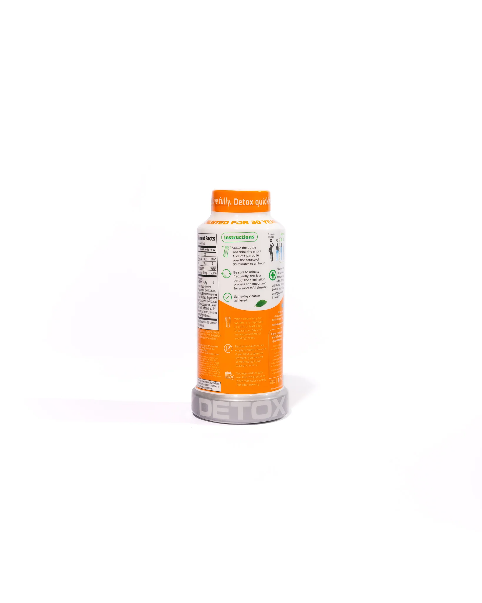 Herbal Clean - QCarbo - 1 Step Maximum Cleanse - Image 12