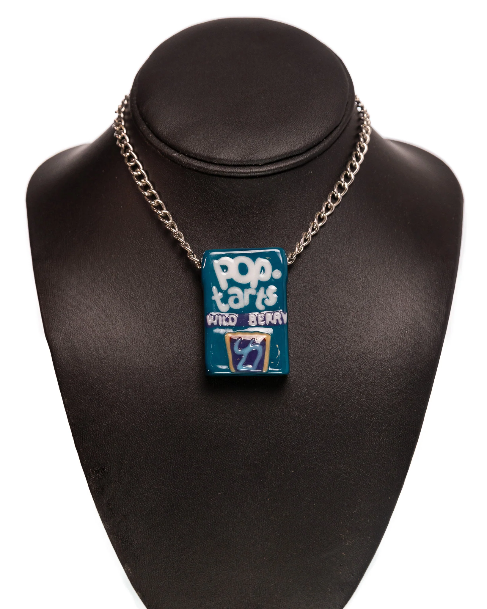 Heretic Glass - Box Pendant - Wild Berry Pop Tarts - Image 2