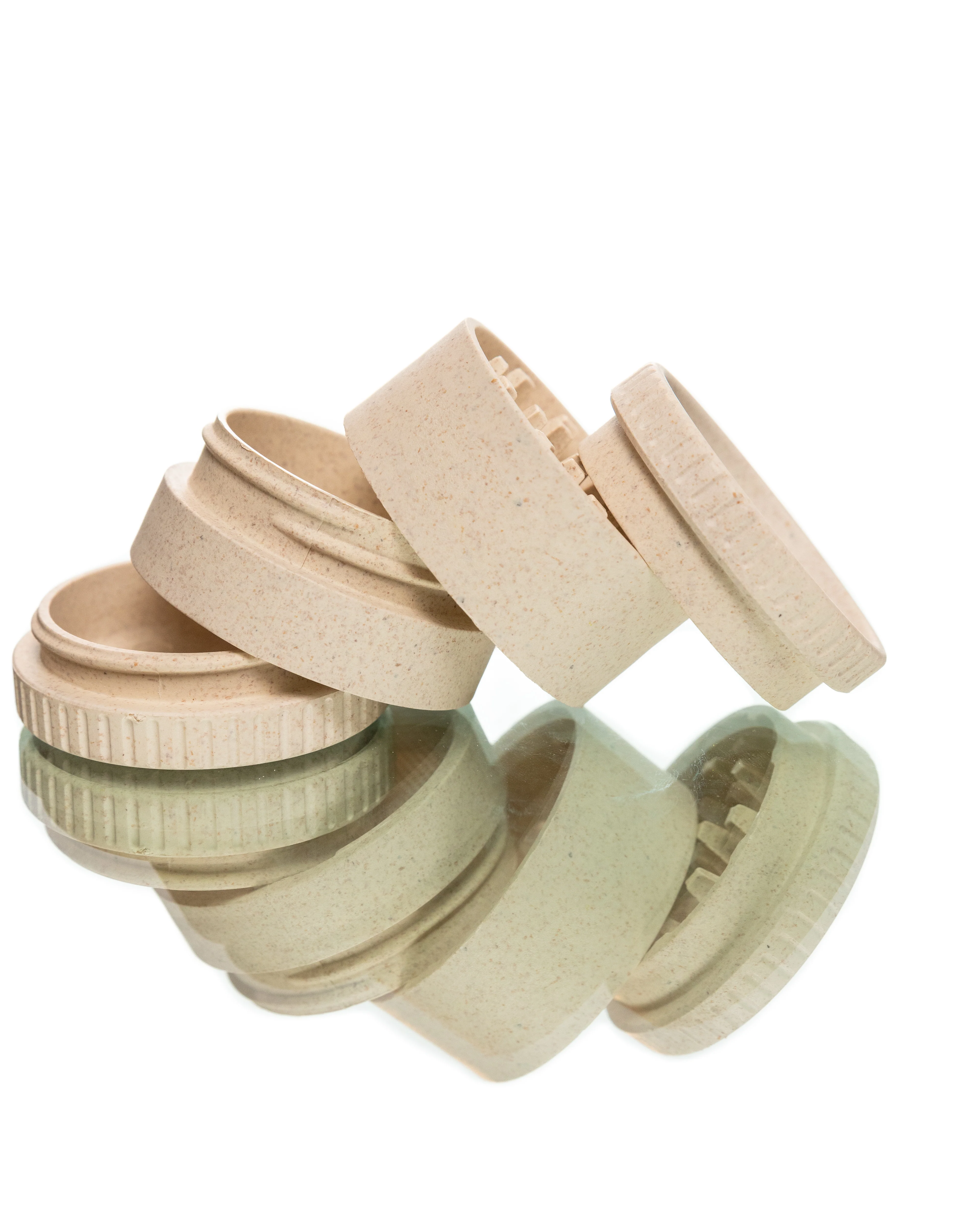 Illadelph x Santa Cruz - 4 Piece Hemp Grinder (White) - Image 3