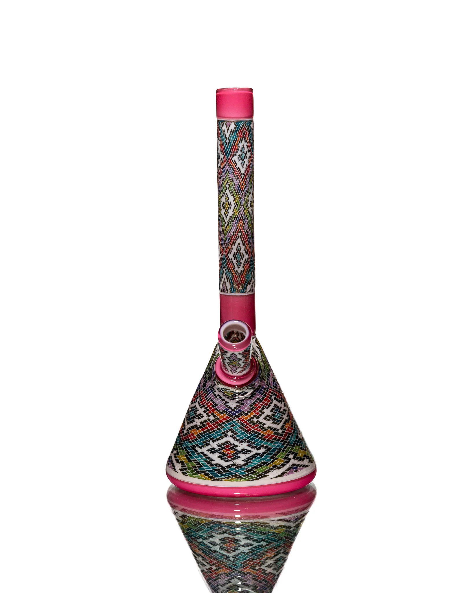John Williams - 10mm Fixed Stem Tube - White & Pink - Image 3