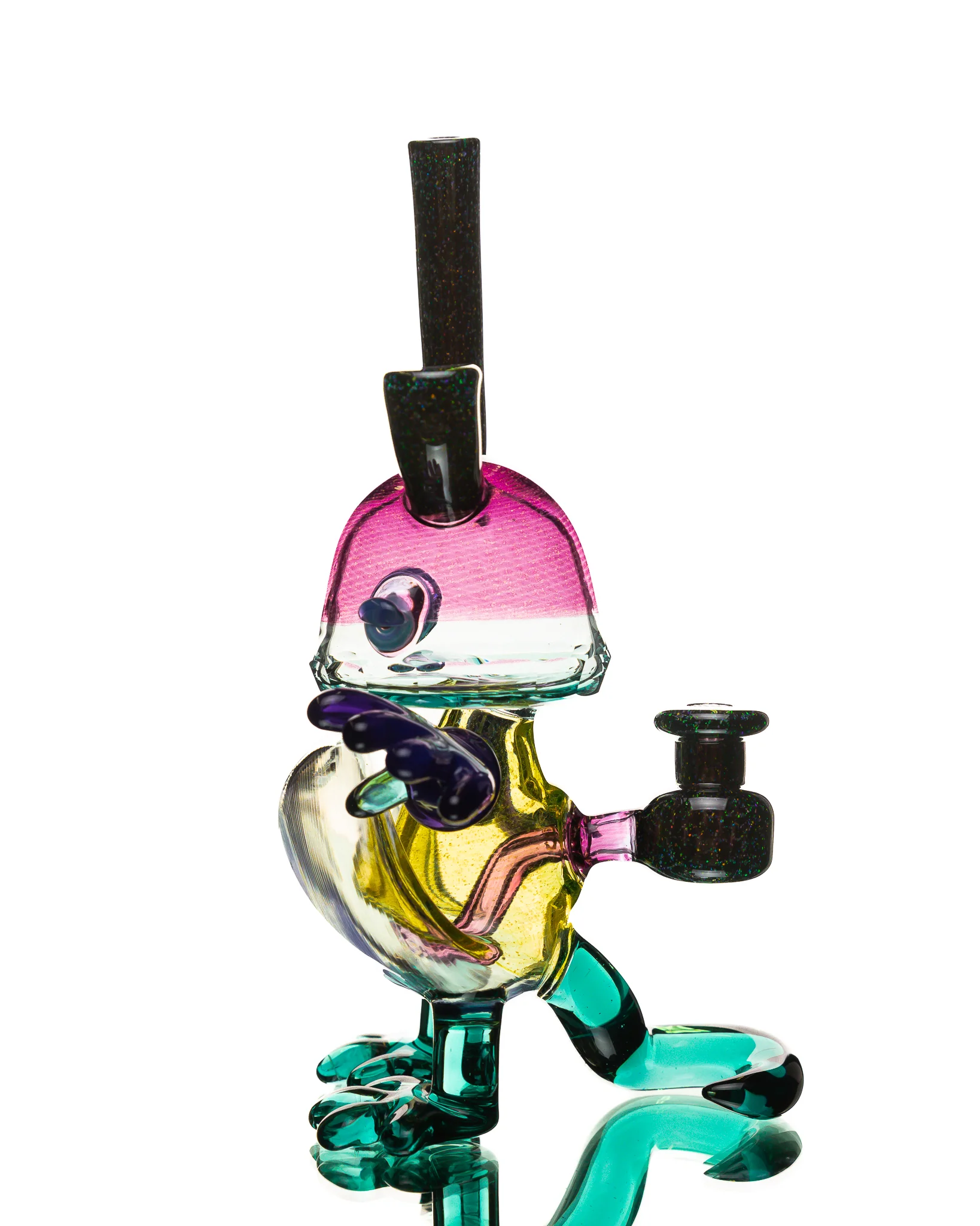 Lerk the World - Standing Full Body - Pink, Purple & Teal - Image 3