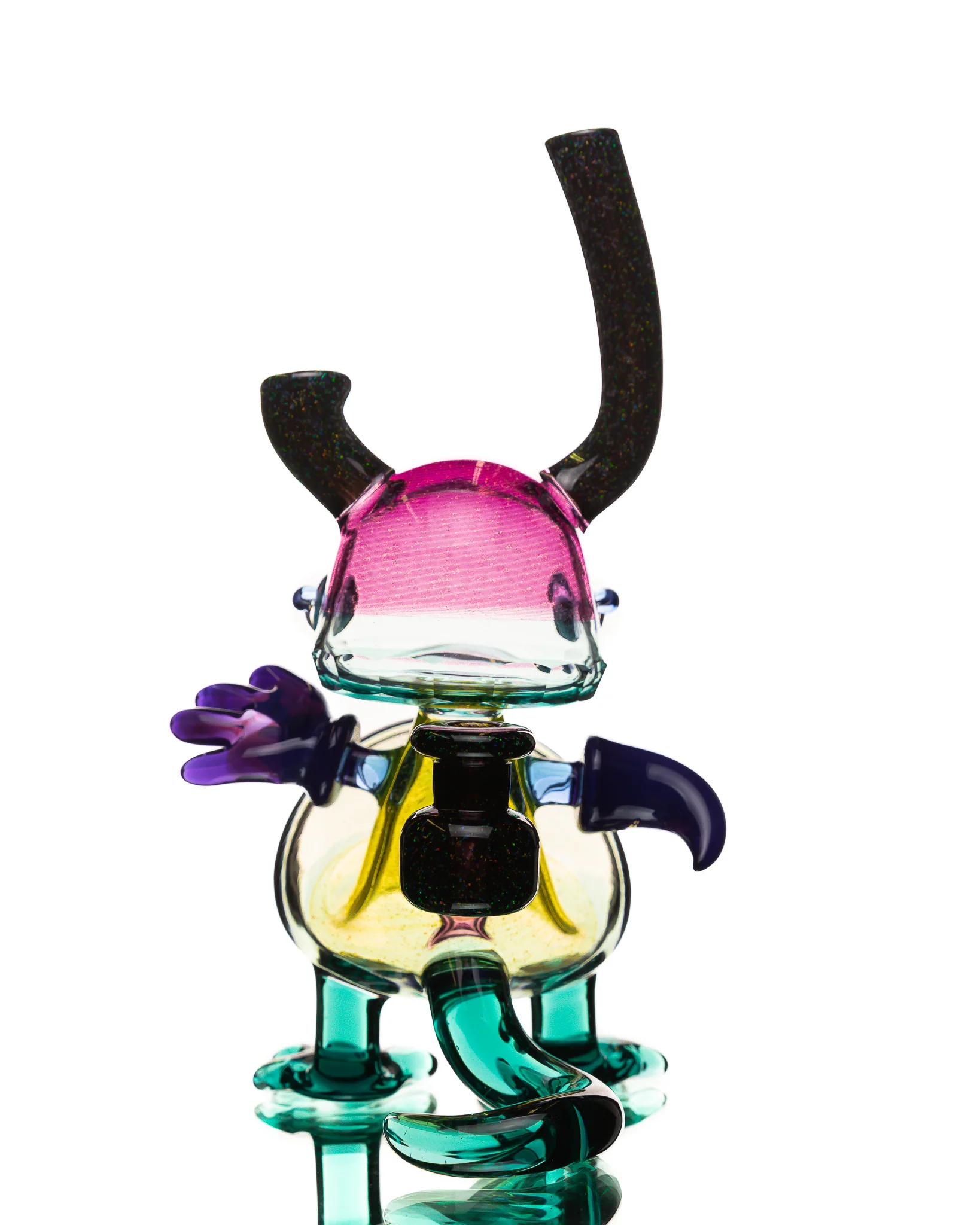 Lerk the World - Standing Full Body - Pink, Purple & Teal - Image 4