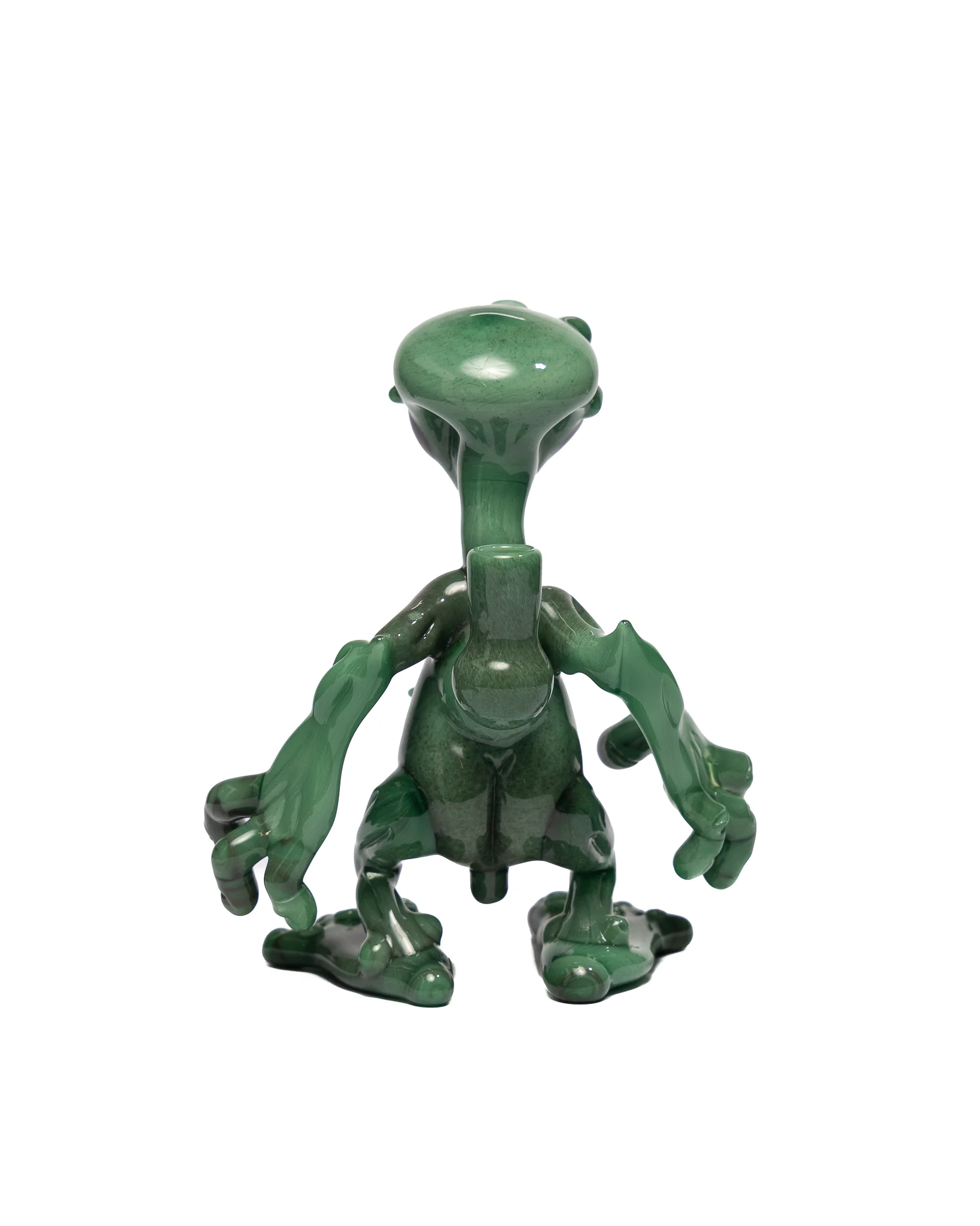 Al's Boro Creations - Standing Green Alien - Image 5