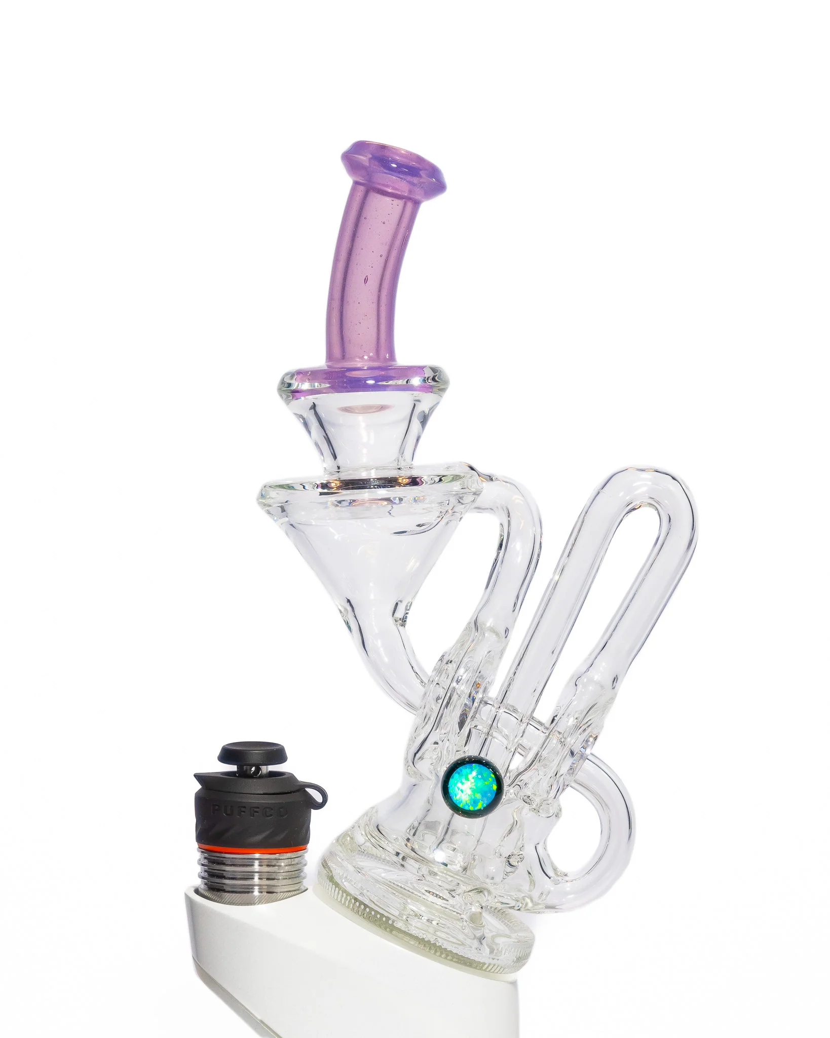 Mac White Glass - Puffco Infinity Recycler - Potion (CFL) - Image 7