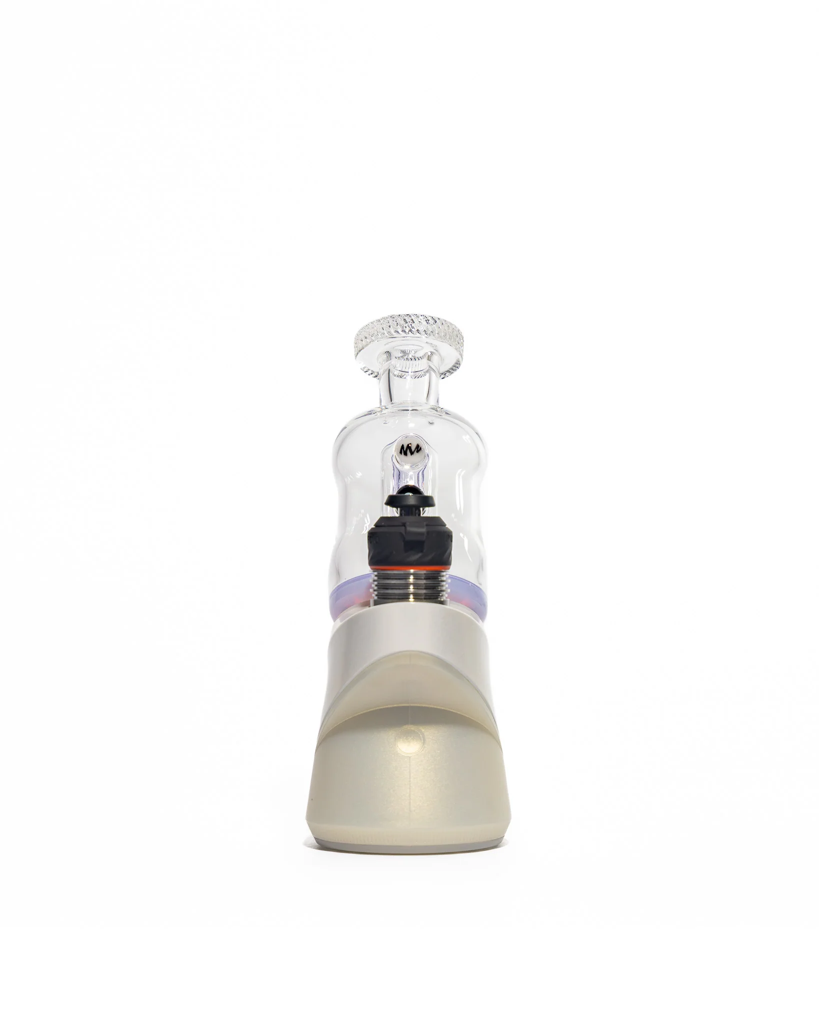 Mac White Glass - Puffco Bubbler Attachment - Lucid (CFL) - Image 10