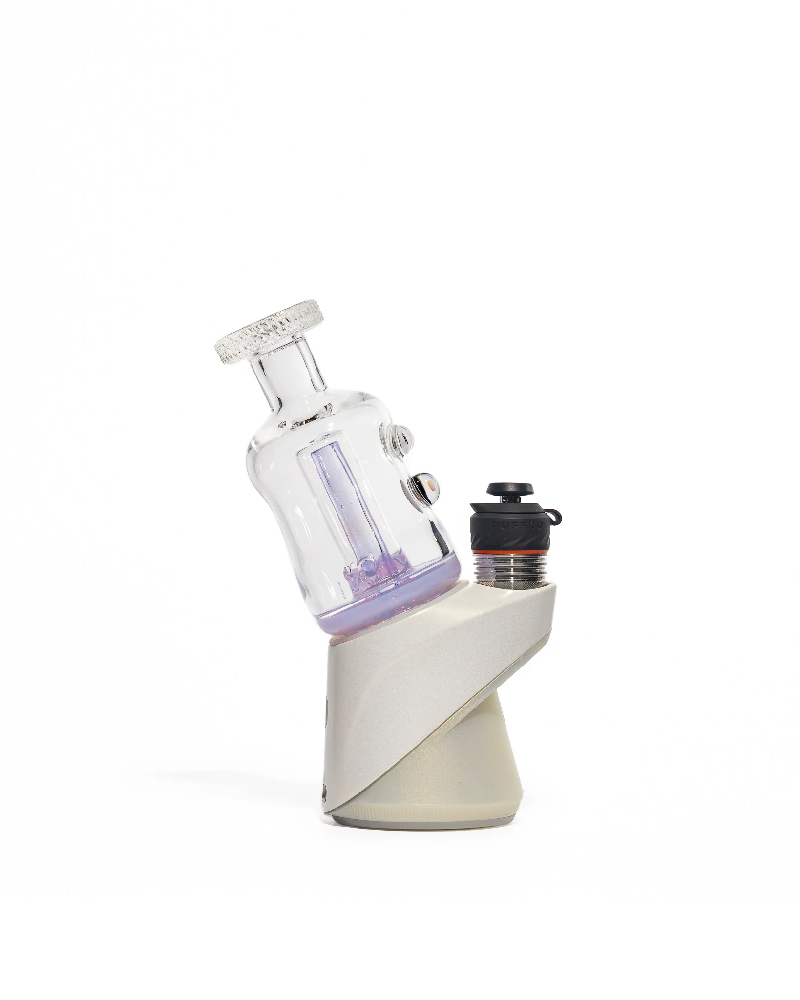 Mac White Glass - Puffco Bubbler Attachment - Lucid (CFL) - Image 8