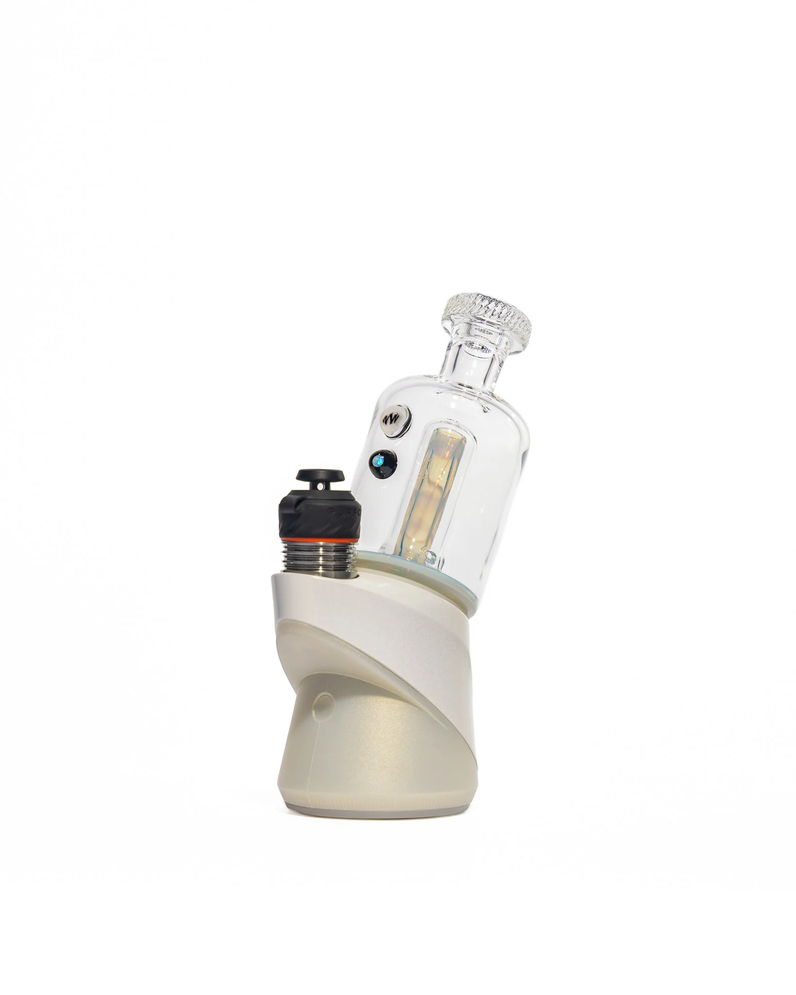 Mac White Glass - Puffco Bubbler Attachment - Mirage (CFL) - Image 11